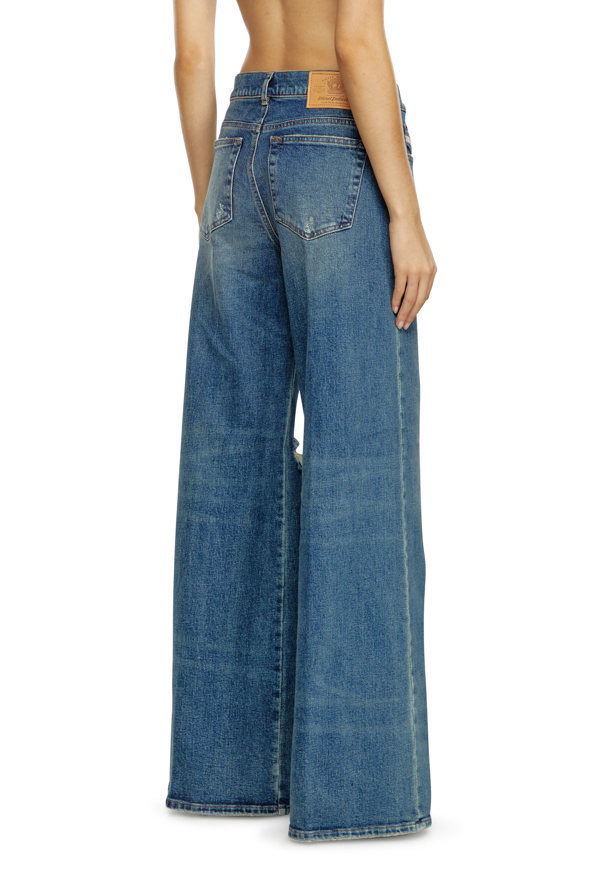 Women's Flare Jeans | Medium blue | Diesel 1978 D-Akemi