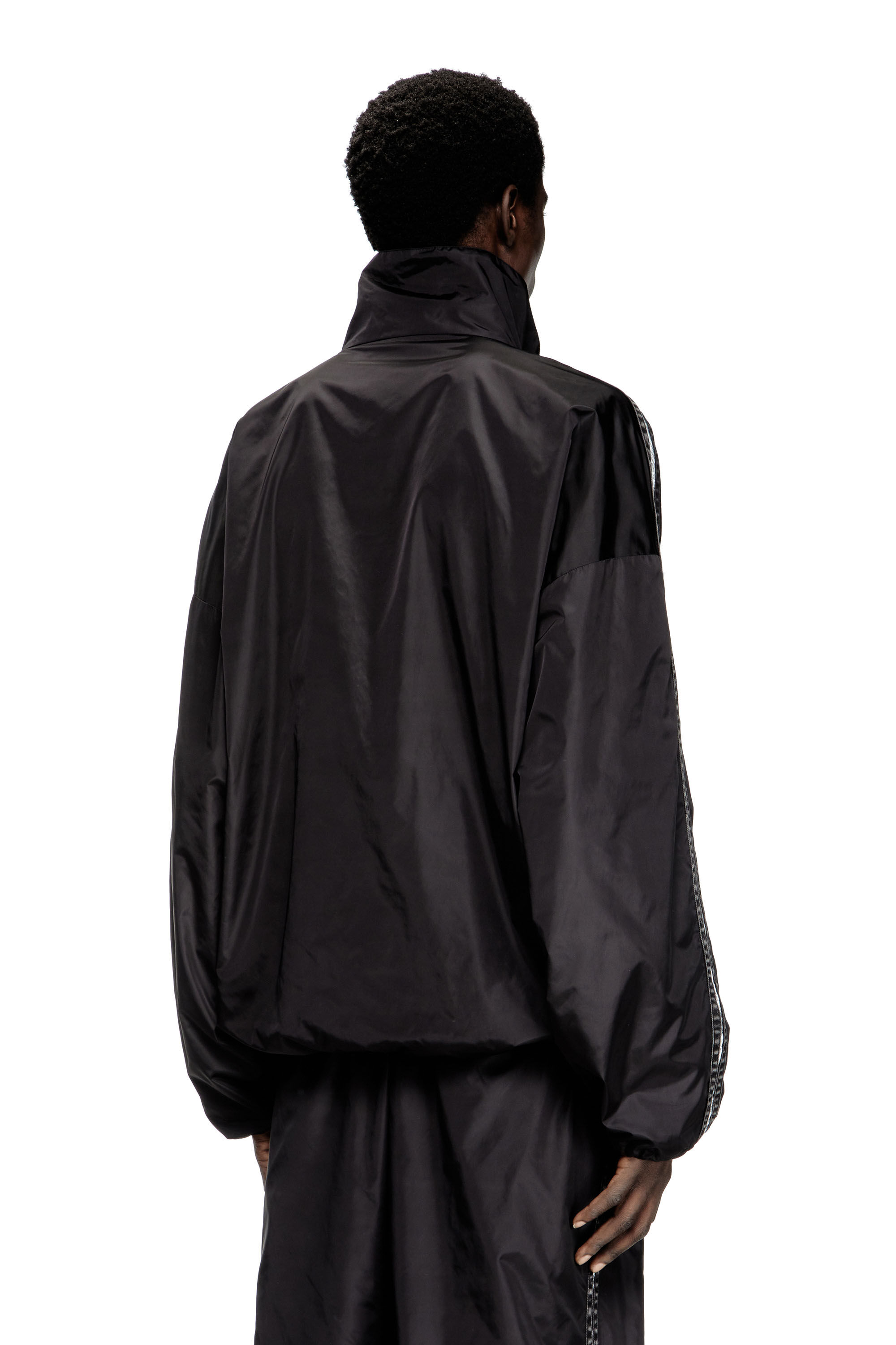 everyone nylon silk track jacket Lセットアップ everyone nylon silk