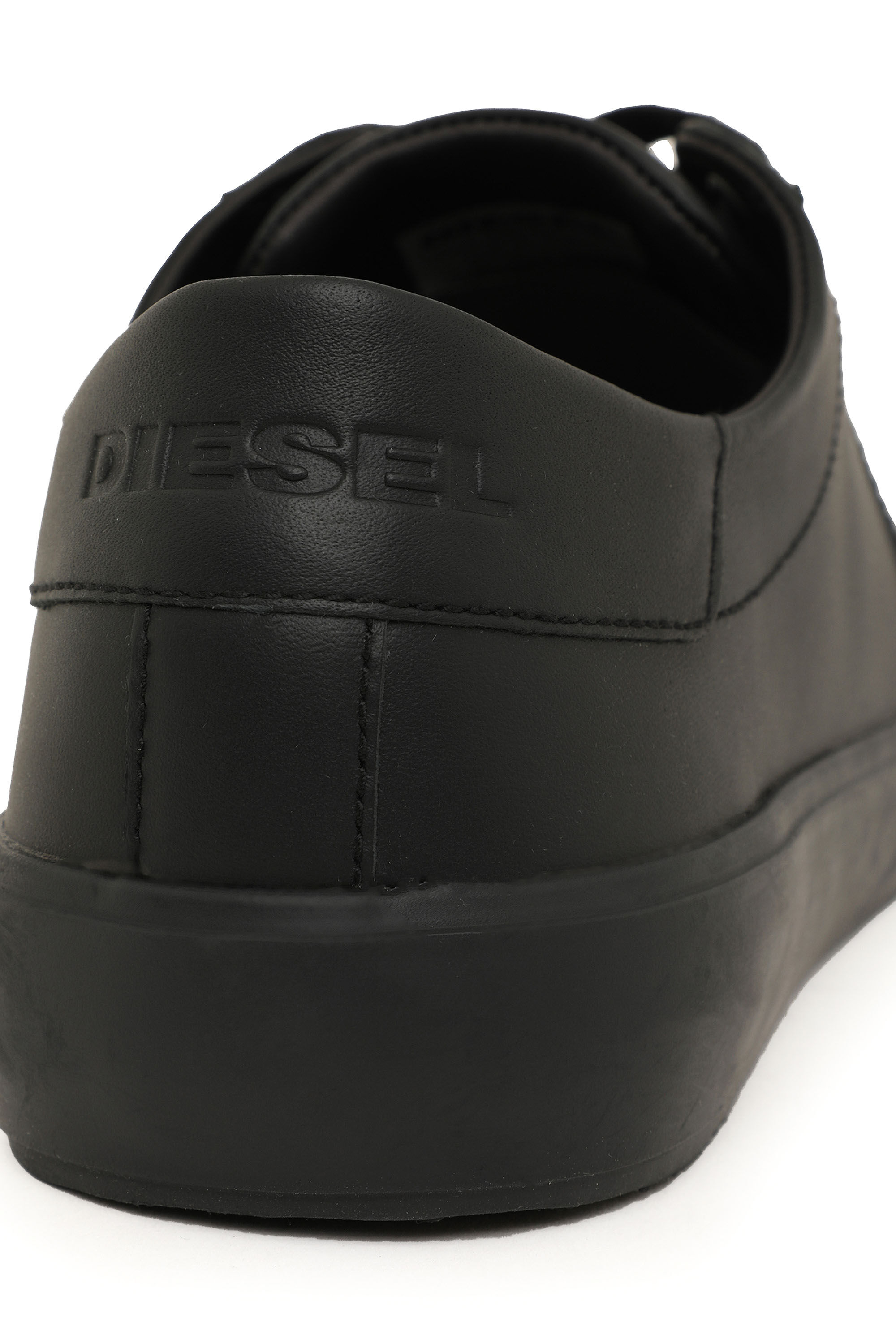 Diesel - S-MYDORI LC, Man's Low-top sneakers in leather in Black - 4