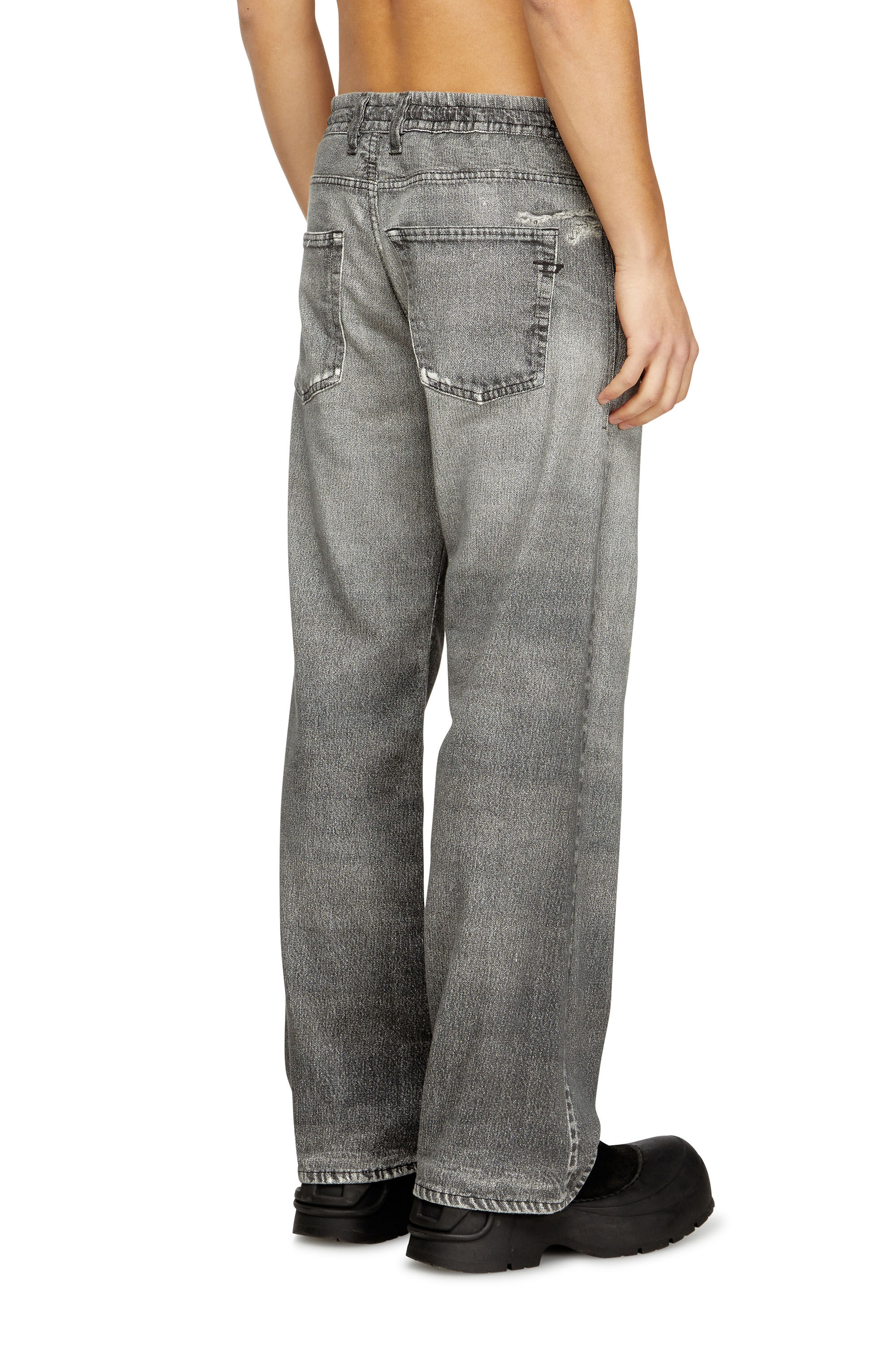 Men's Relaxed Jeans | Grey | Diesel 2080 D-Reel Joggjeans®