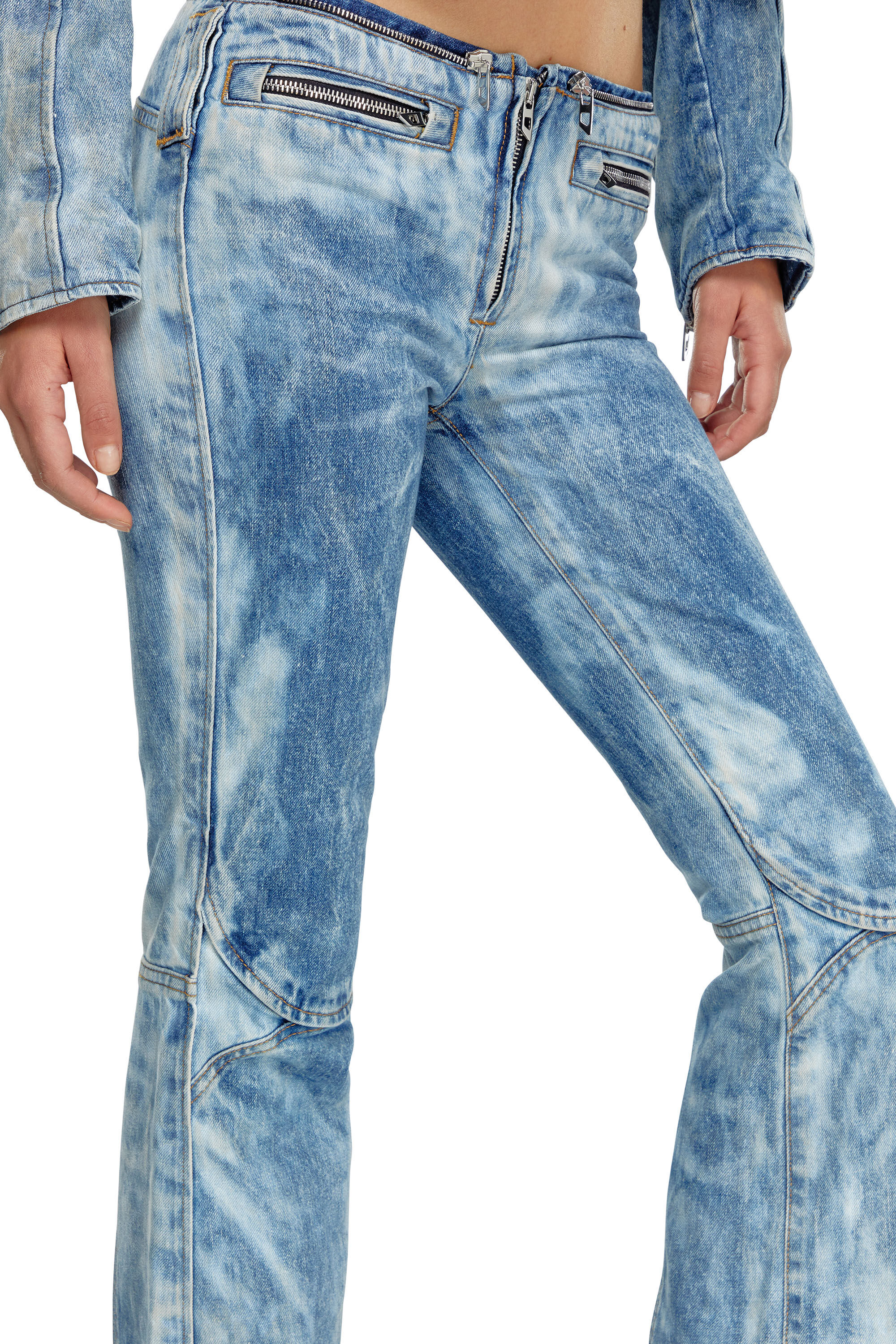 Diesel - Woman's Bootcut Jeans D-Gen 0PGAM, Light Blue - 5