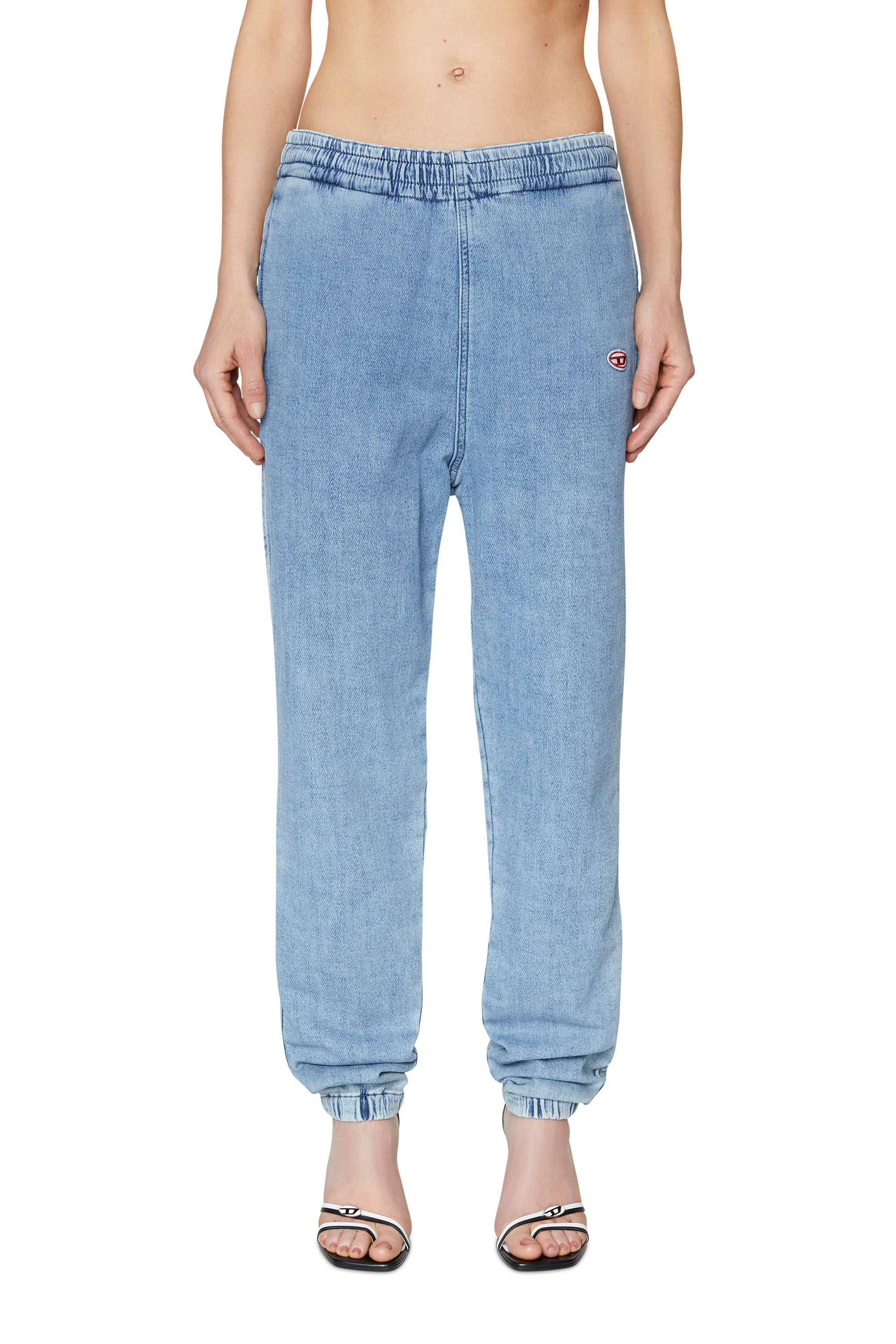 Denim cheap track jeans