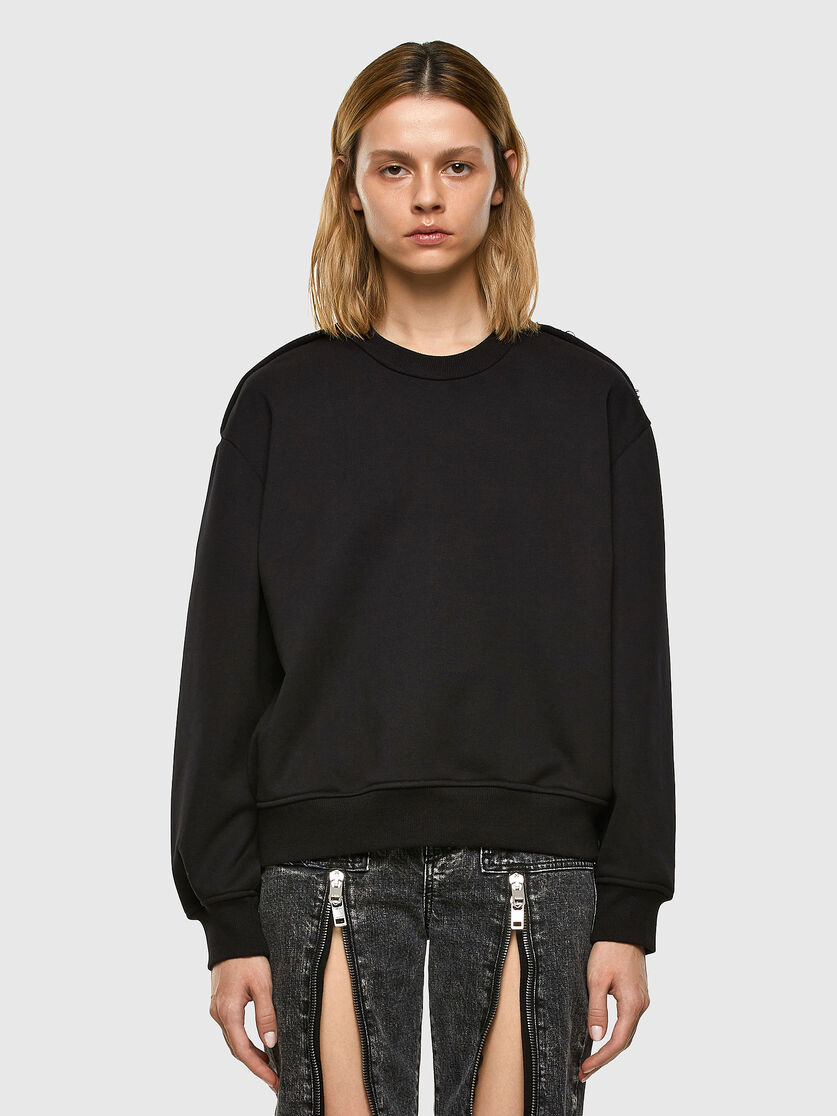 F-BIEL Woman: Chiffon-panelled sweatshirt | Diesel