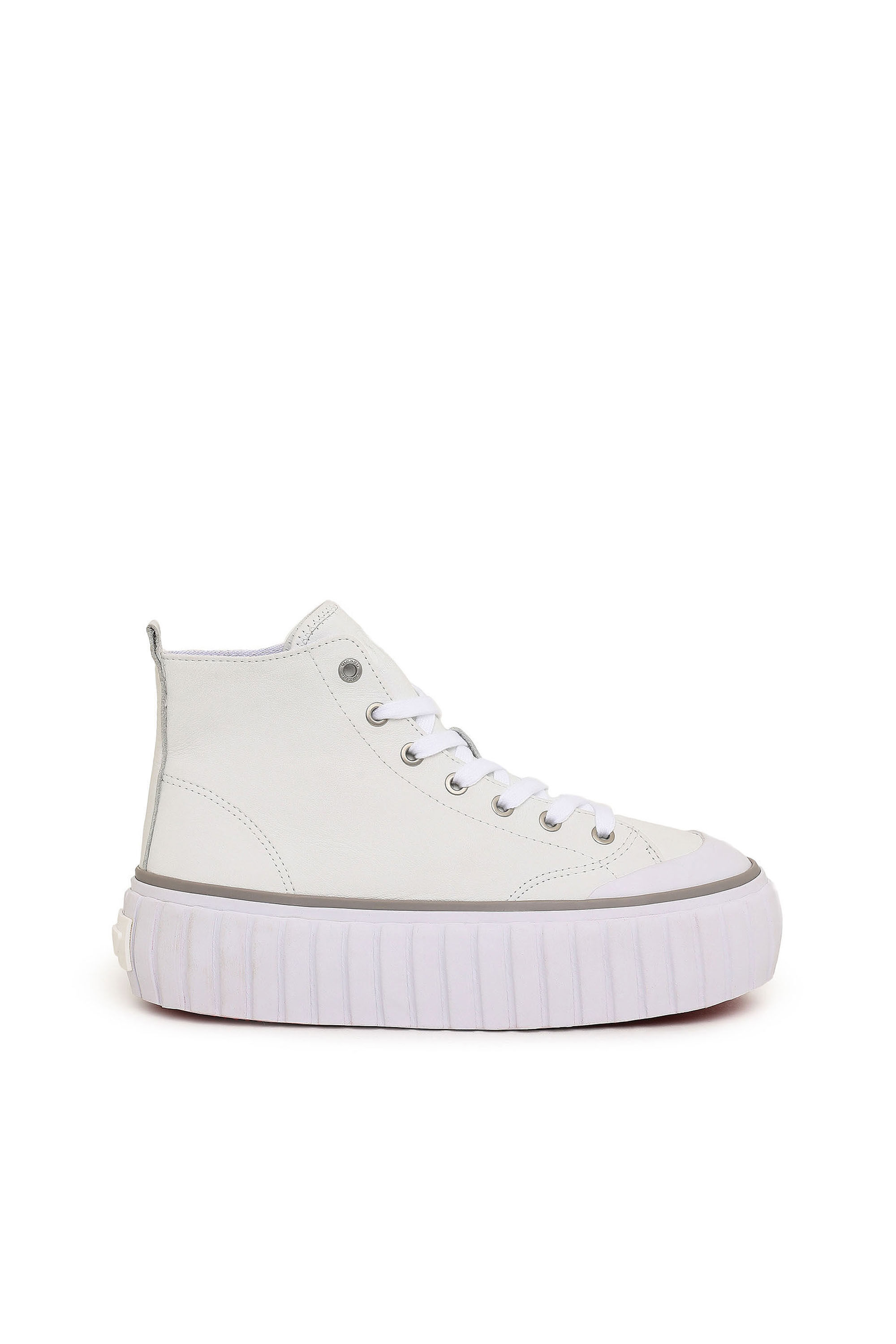 S HANAMI MID X Unisex High top platform sneakers in leather Diesel