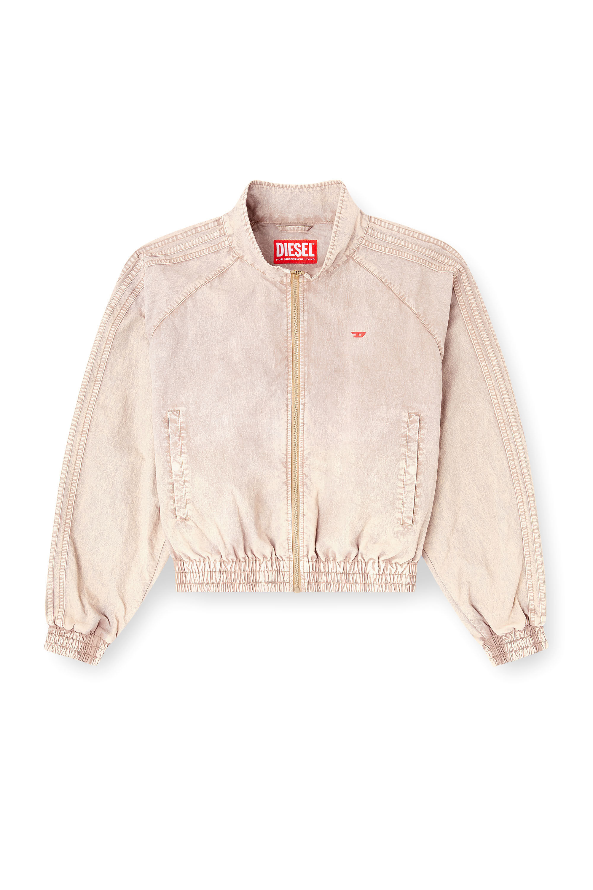 Women's Windbreaker in treated Taslan | Beige | Diesel