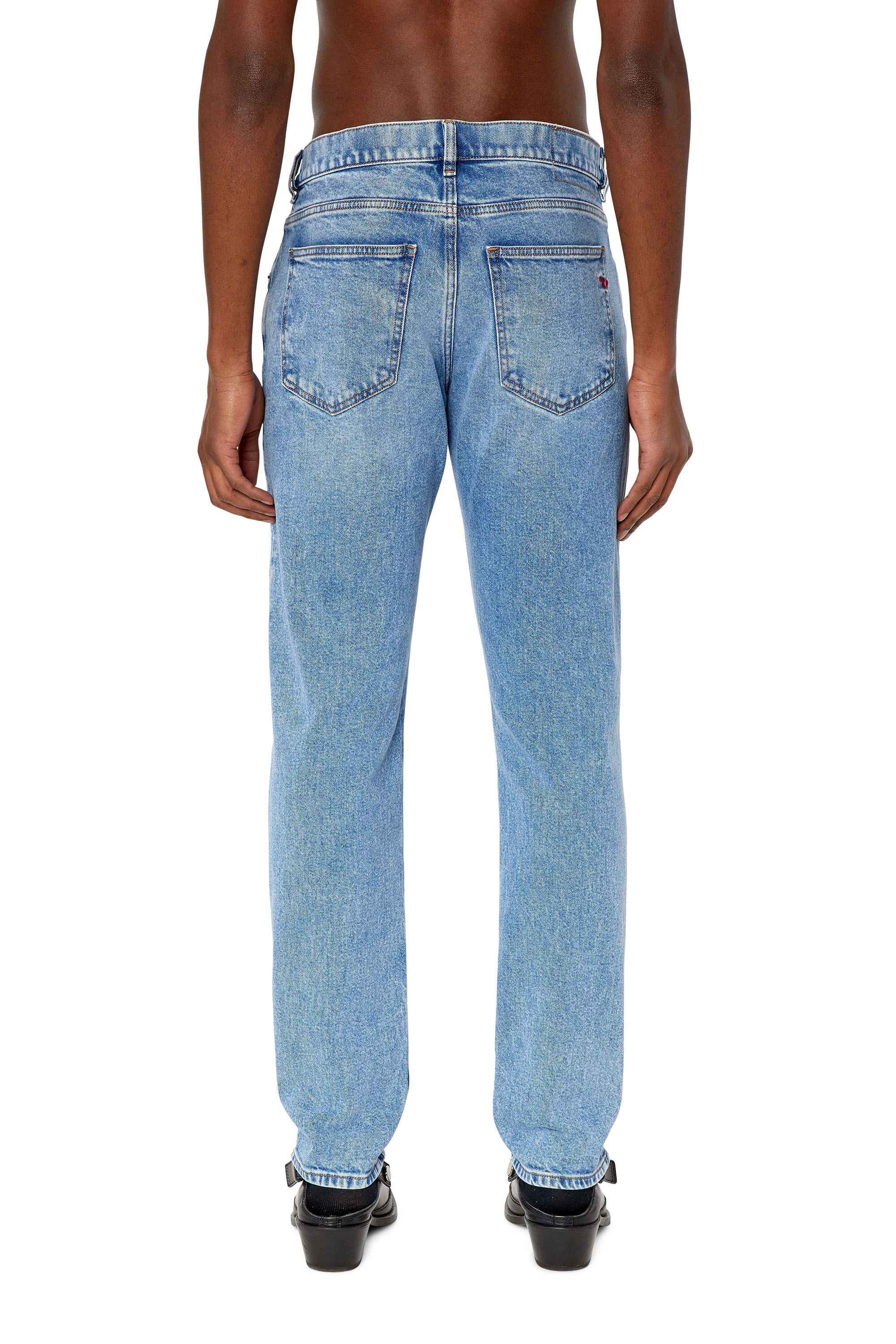 2019 D STRUKT Man Slim Light blue Jeans Diesel