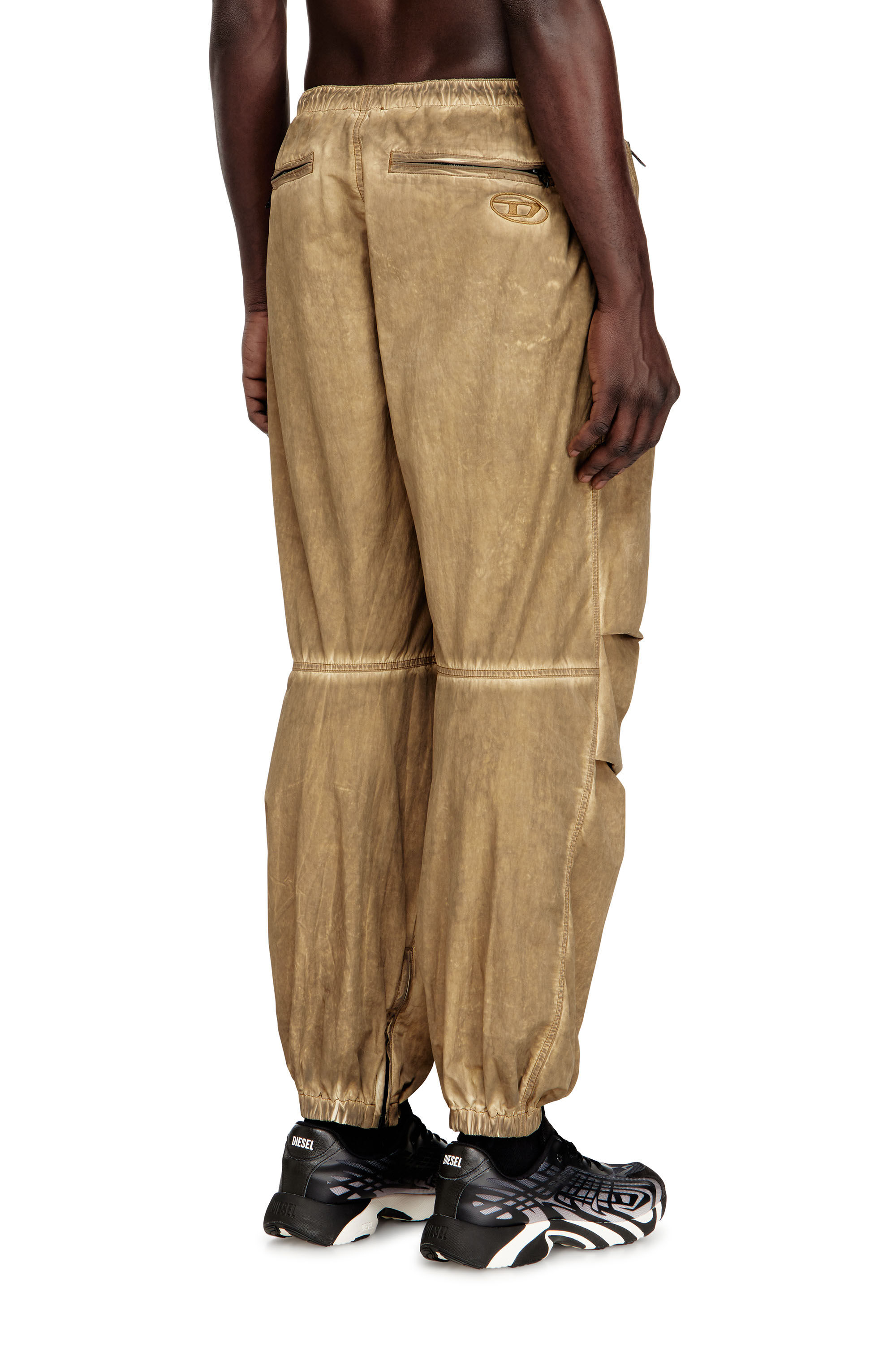 Men's Cargo pants in dirt-effect Taslan | Brown | Diesel