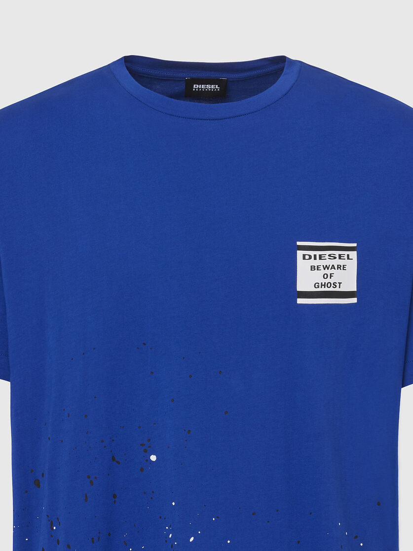 Bmowt Just B Man T Shirt With Splatter Print Diesel