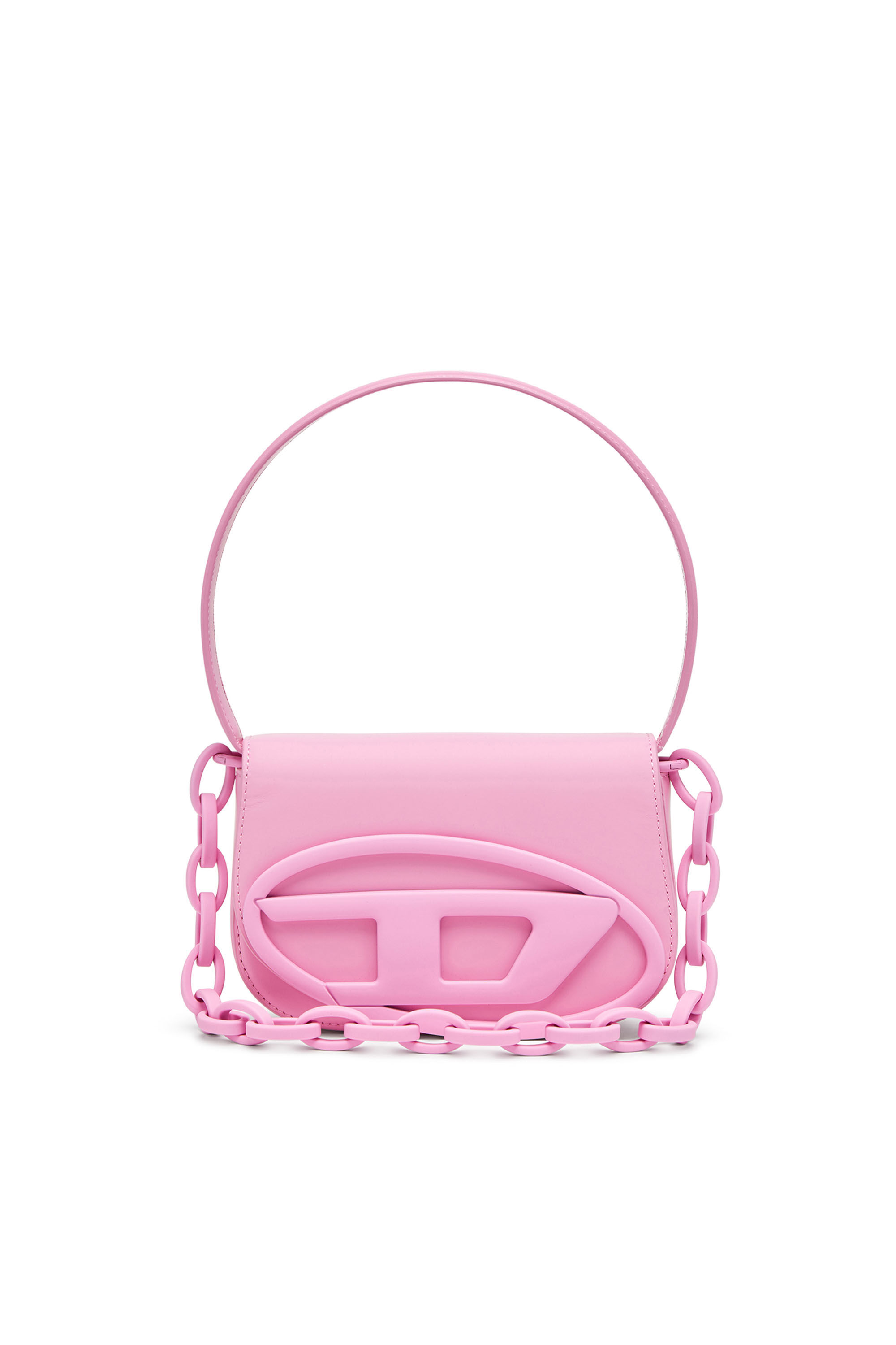 Pink shoulder purse cheap