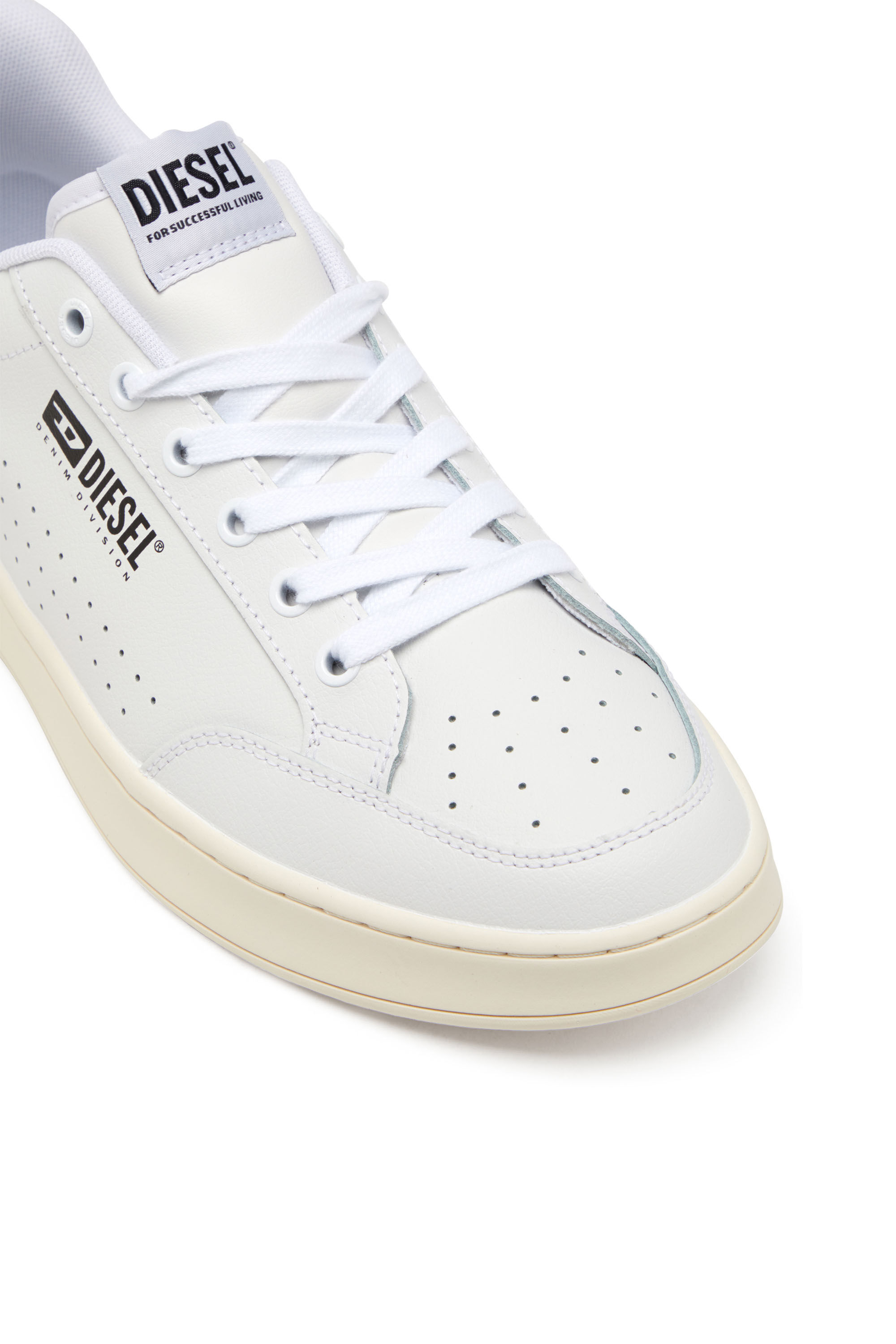 Men s S Athene Retro sneakers in perforated leather Multicolor Diesel