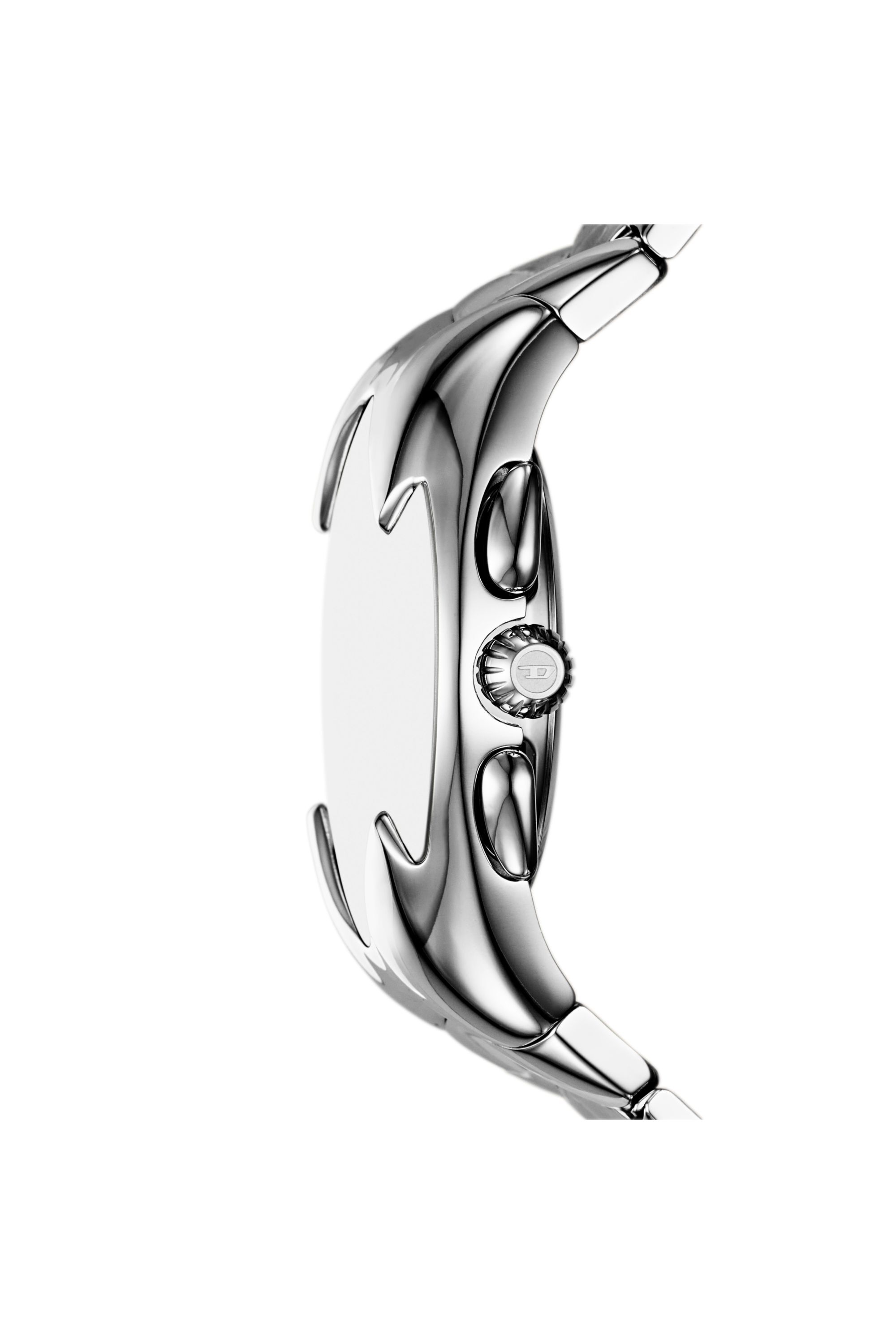 鉄器 Men's Diesel Mercurial Chronograph Stainless Steel Watch | Silver