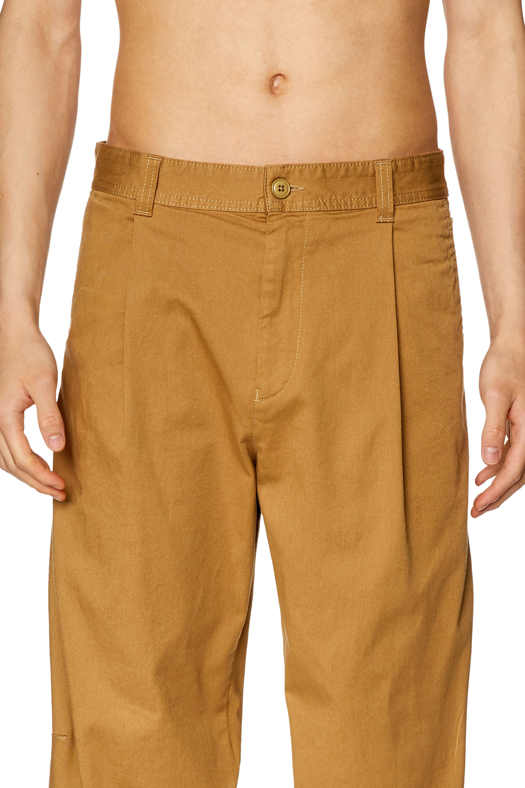 Men s Carrot pants in cotton gabardine P ARTHUR Diesel