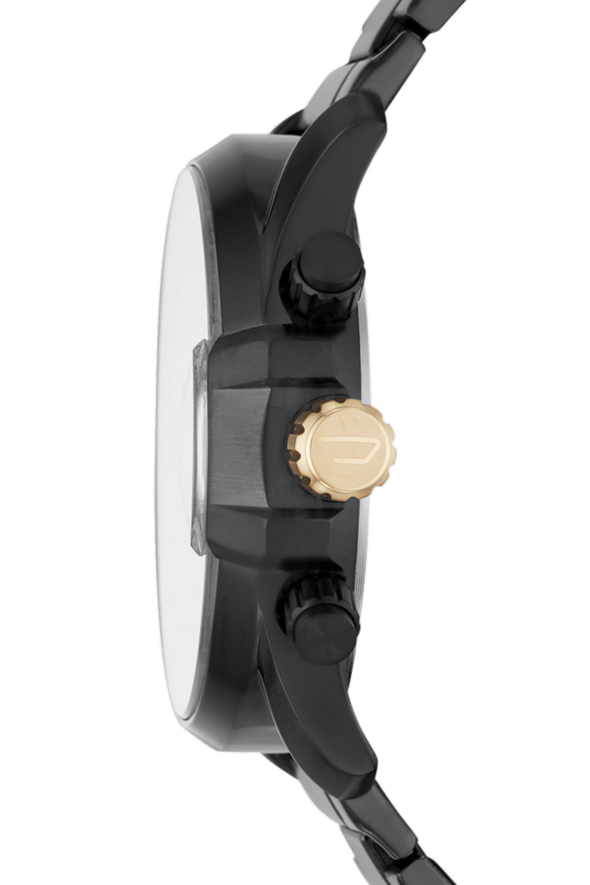 DZ4474 Man Black watch with gray dial 47 mm Diesel