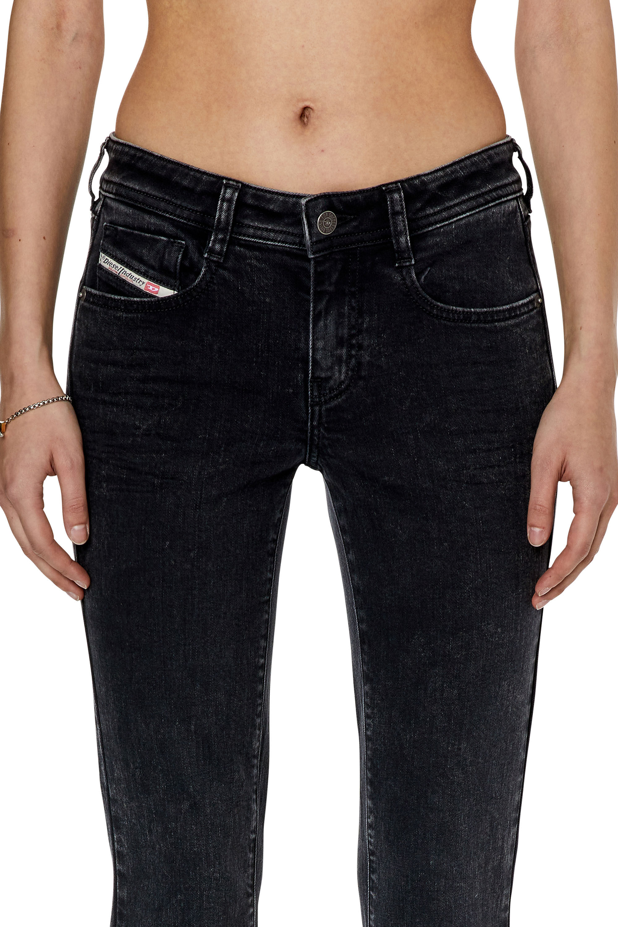 Women s Bootcut and Flare Jeans Black Dark grey Diesel 1969 D