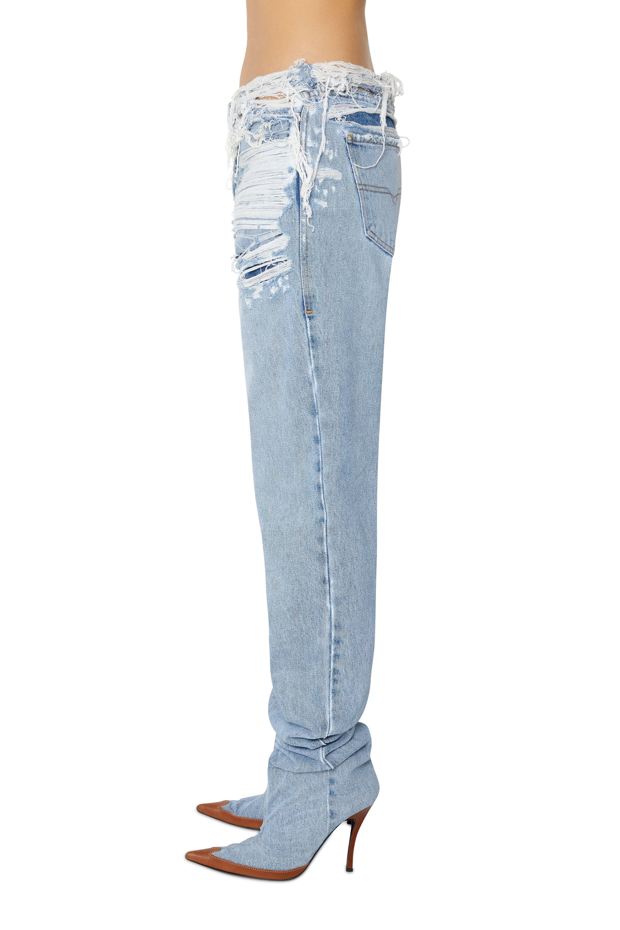 Diesel - 1956 D-Tulip 007N7 Straight Jeans, Medium blue - Image 5