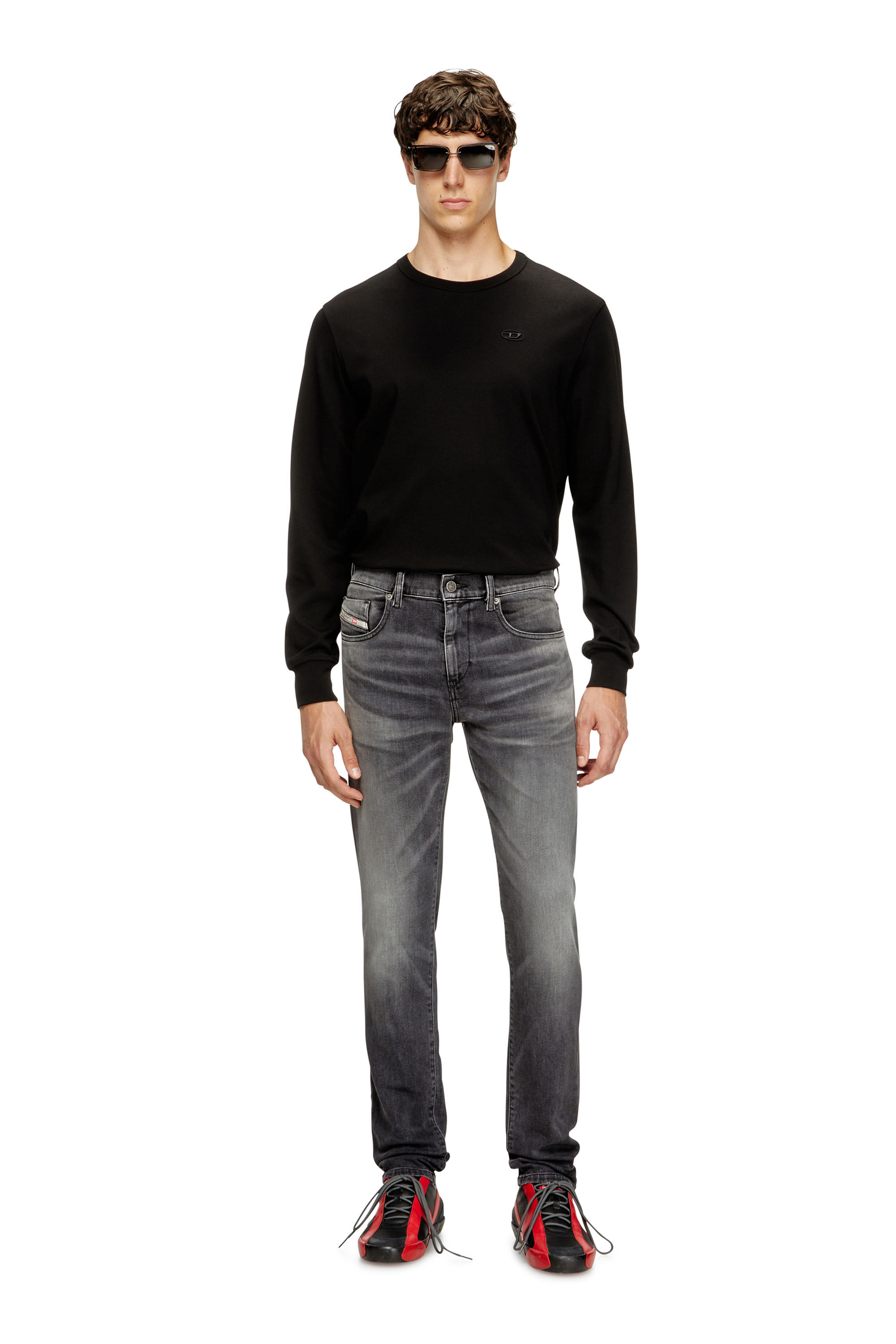 Men's Slim Jeans | Regular Waist 2019 D-StruktBlack/Dark grey