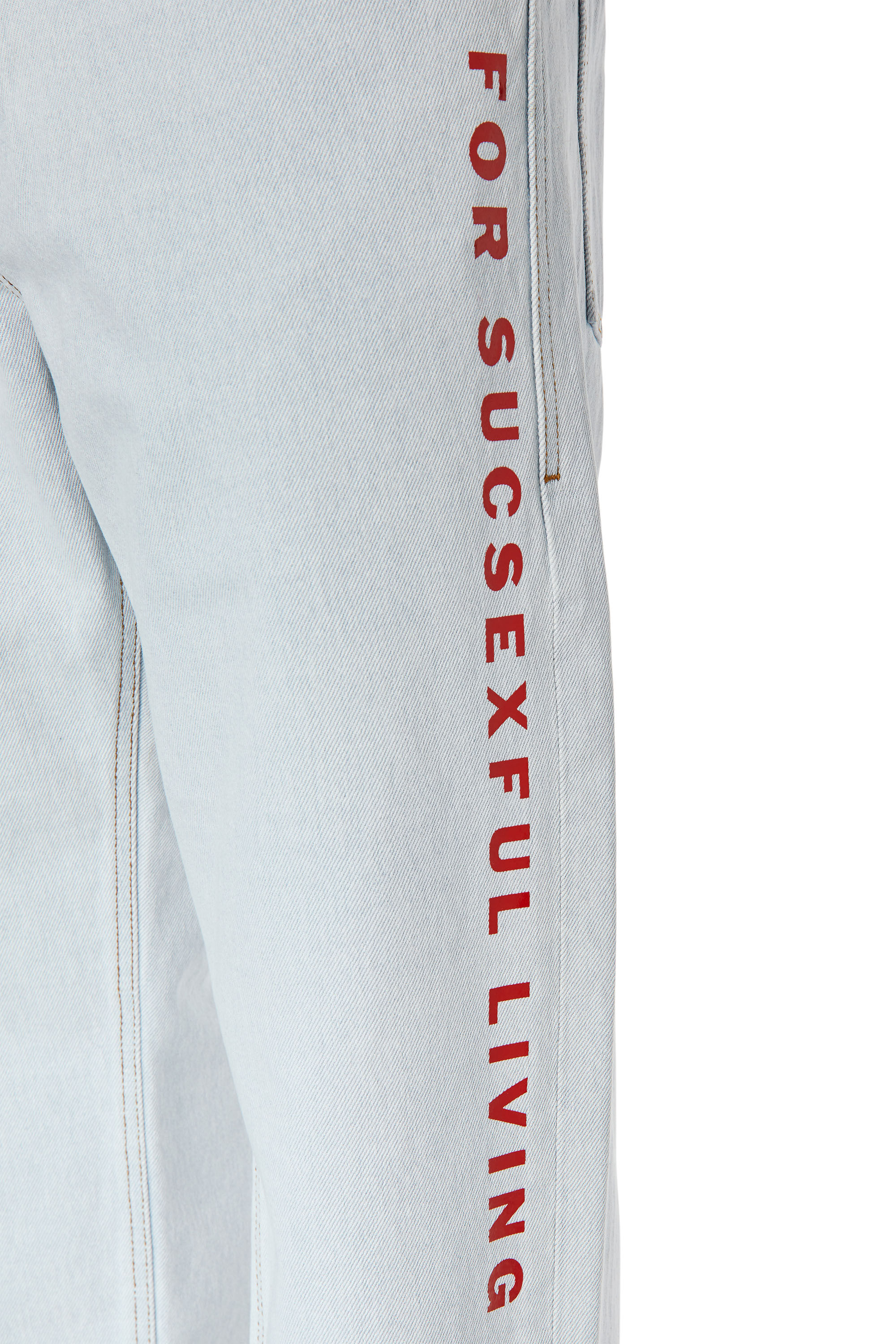 Diesel - 2010 0079Z Straight Jeans, Light Blue - Image 5