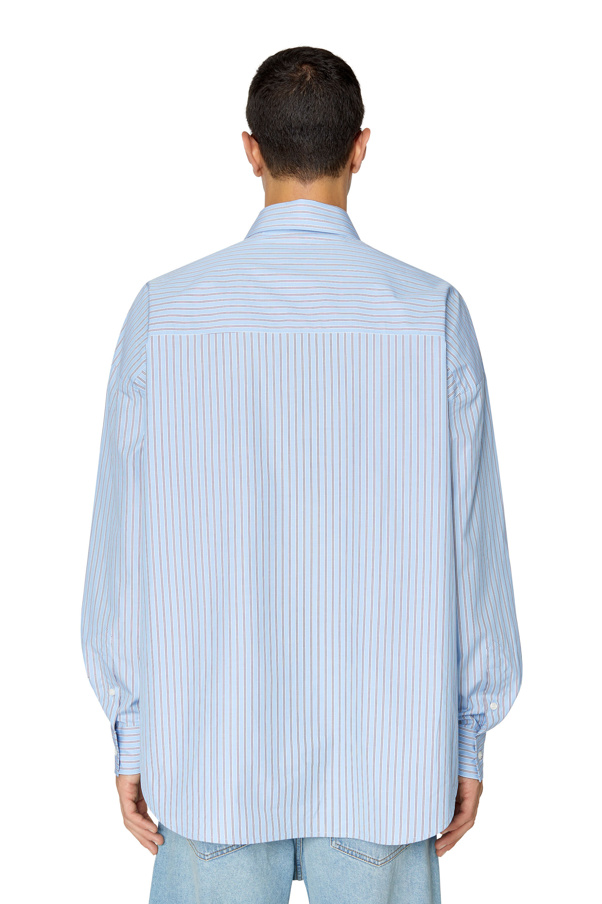 diesel blue shirt
