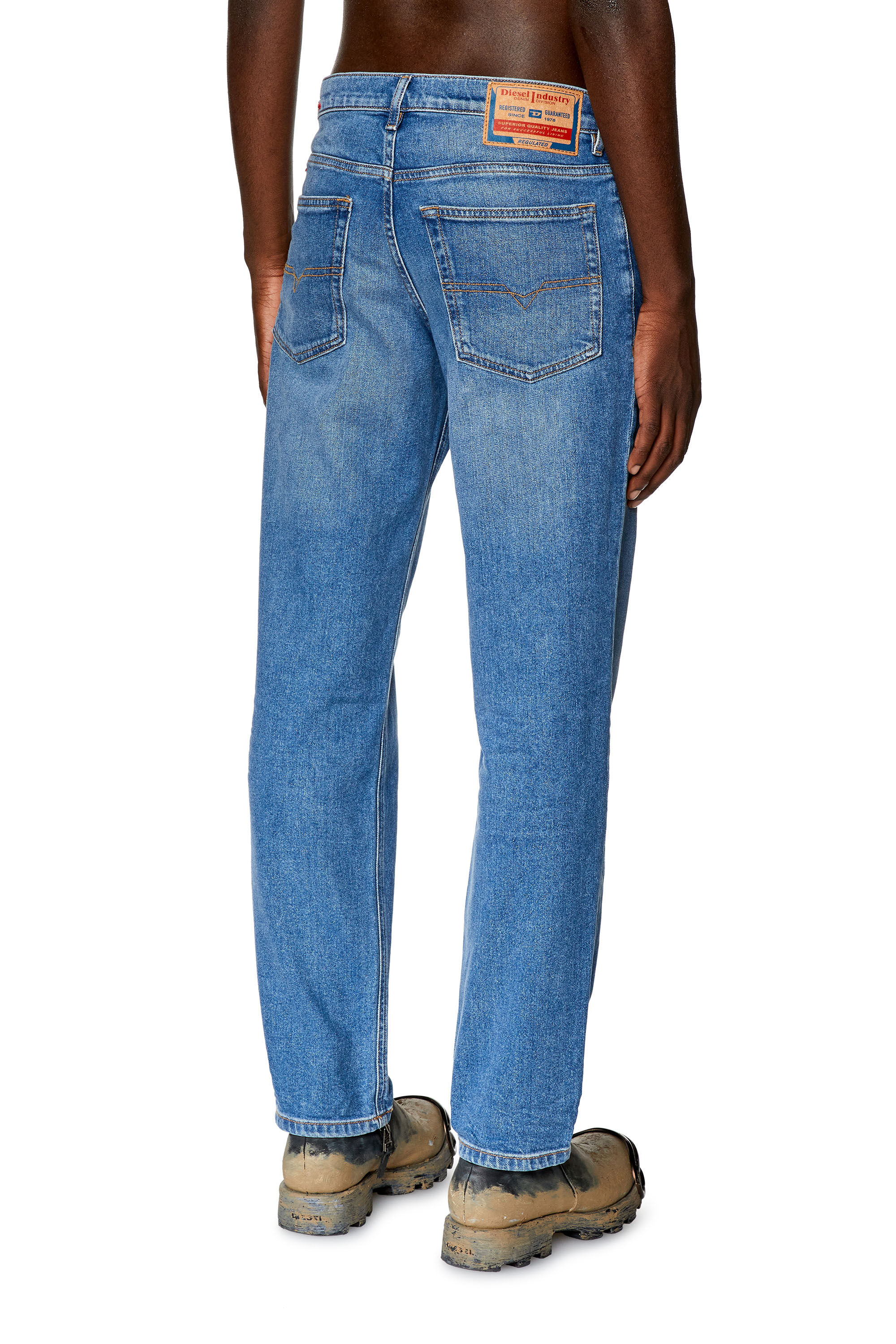 Men s Tapered Jeans Light blue Diesel 2023 D Finitive