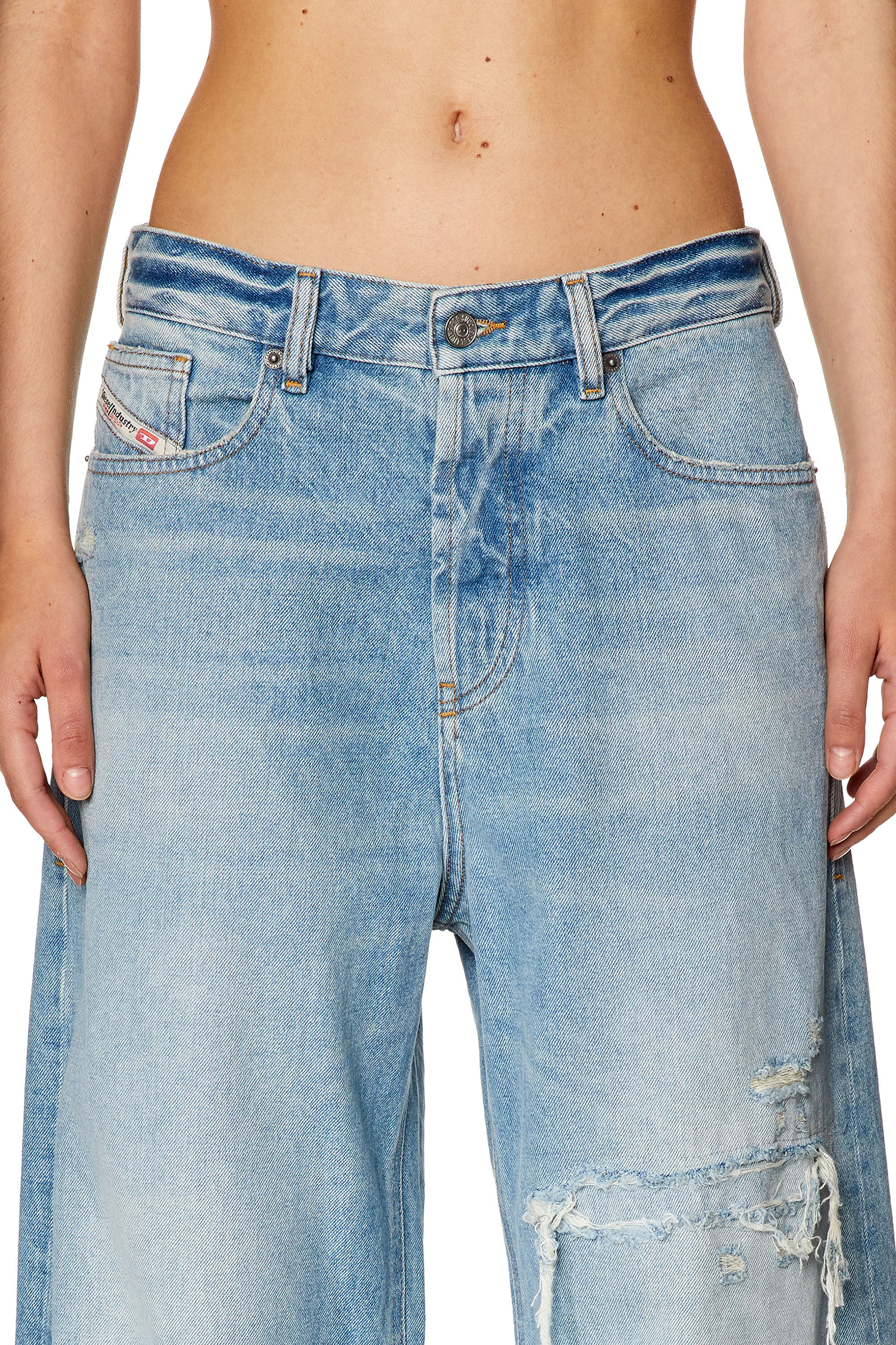 Diesel - 1996 D-Sire 09E25 Straight Jeans, Light Blue - Image 5