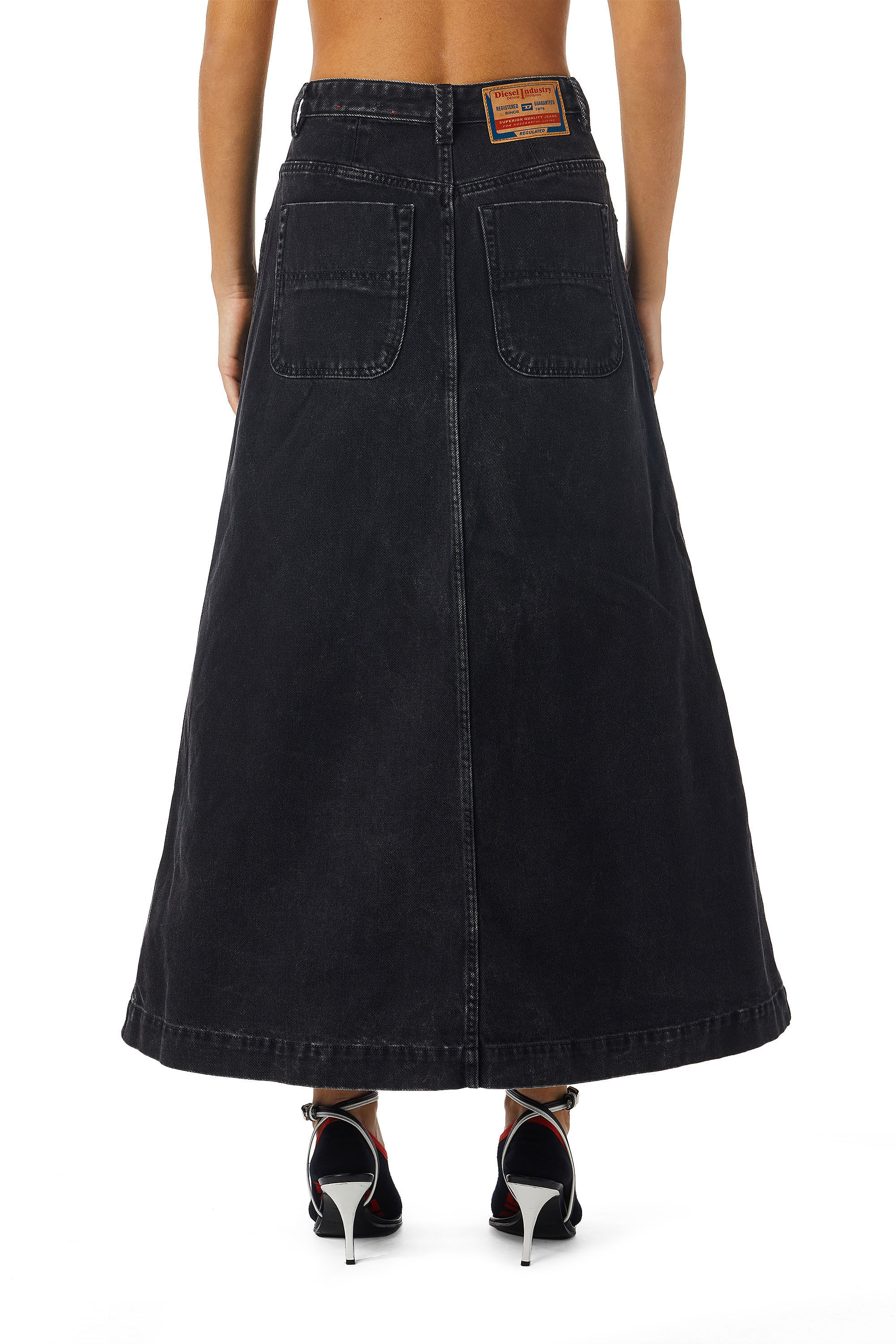 Long denim hotsell skirts maurices
