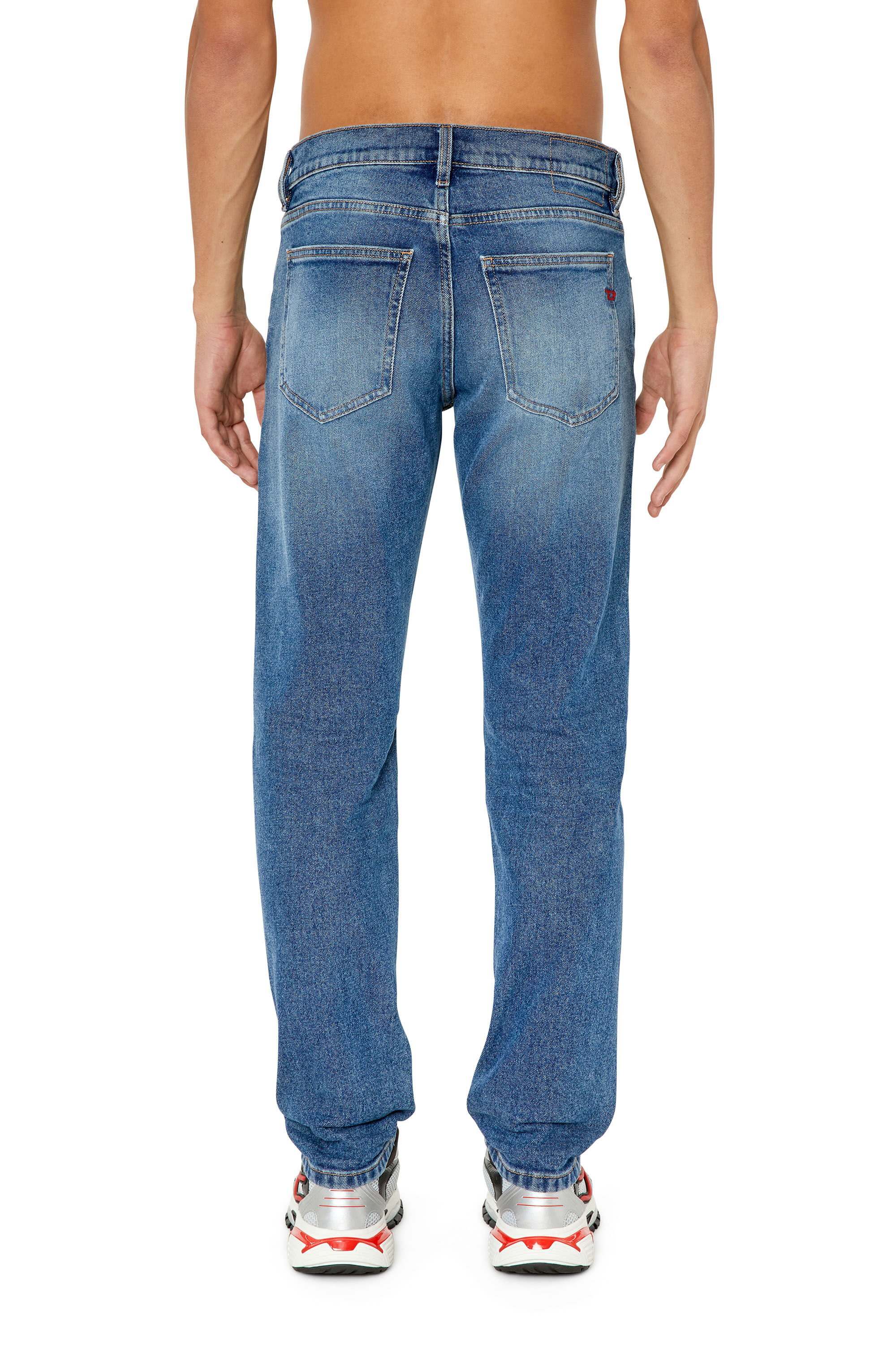 Diesel - Slim Jeans 2019 D-Strukt 0NFAJ, Medium blue - Image 4