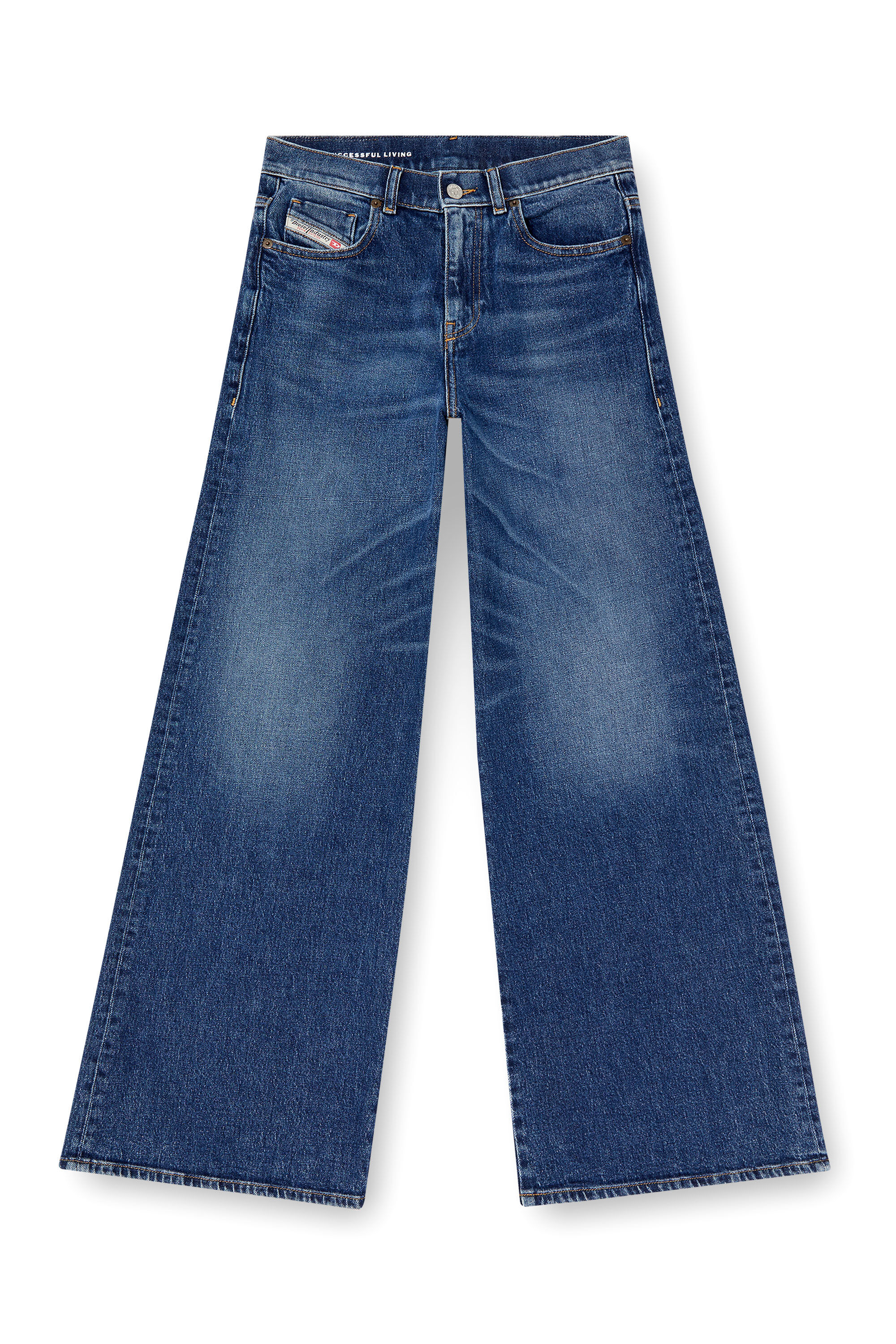パンツ 00s archive DIESEL flare denim damage archive DIESEL damage flared denim Y2K - メルカリ