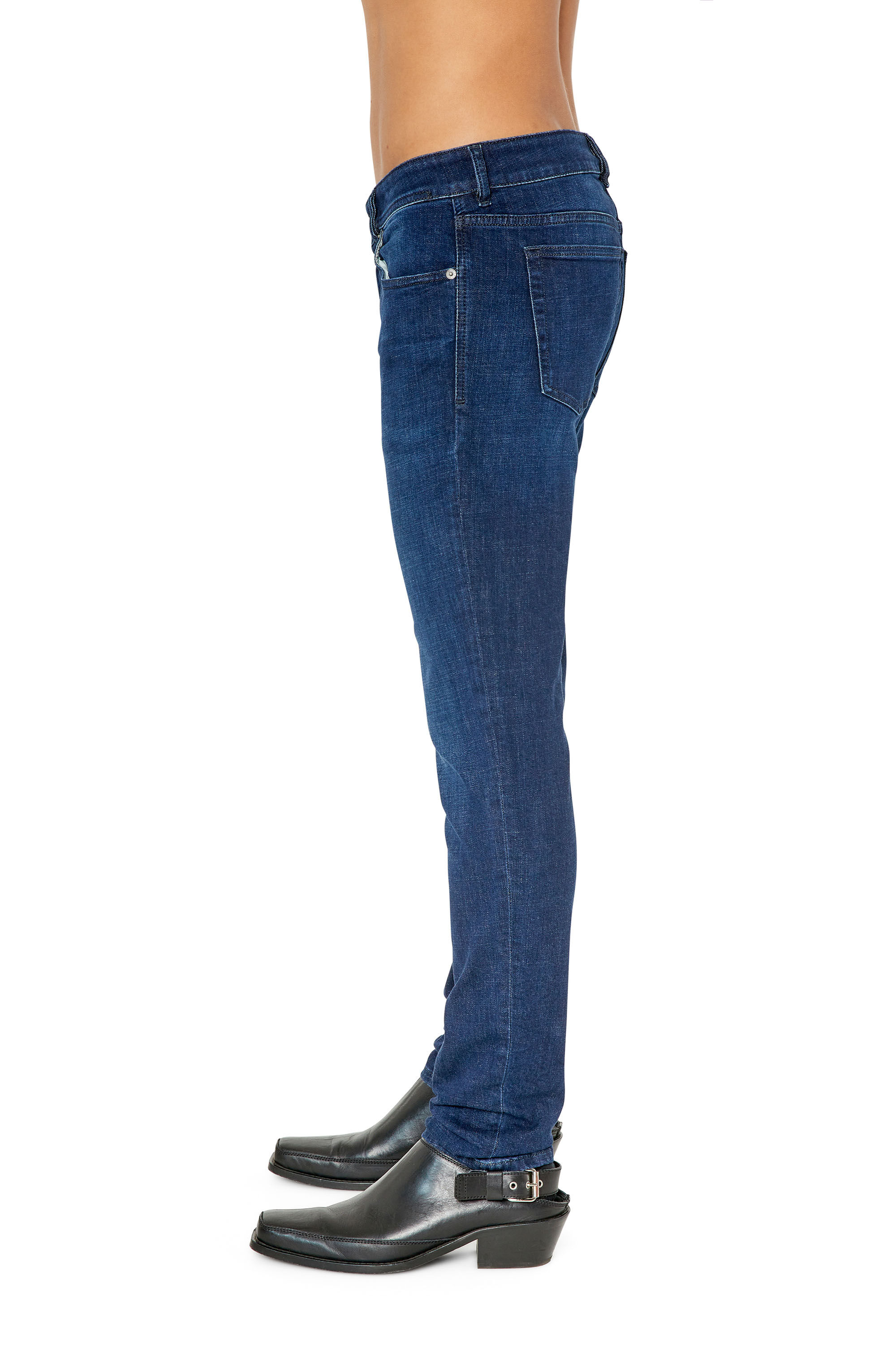 Diesel - 1979 Sleenker 09E96 Skinny Jeans, Dark Blue - Image 5