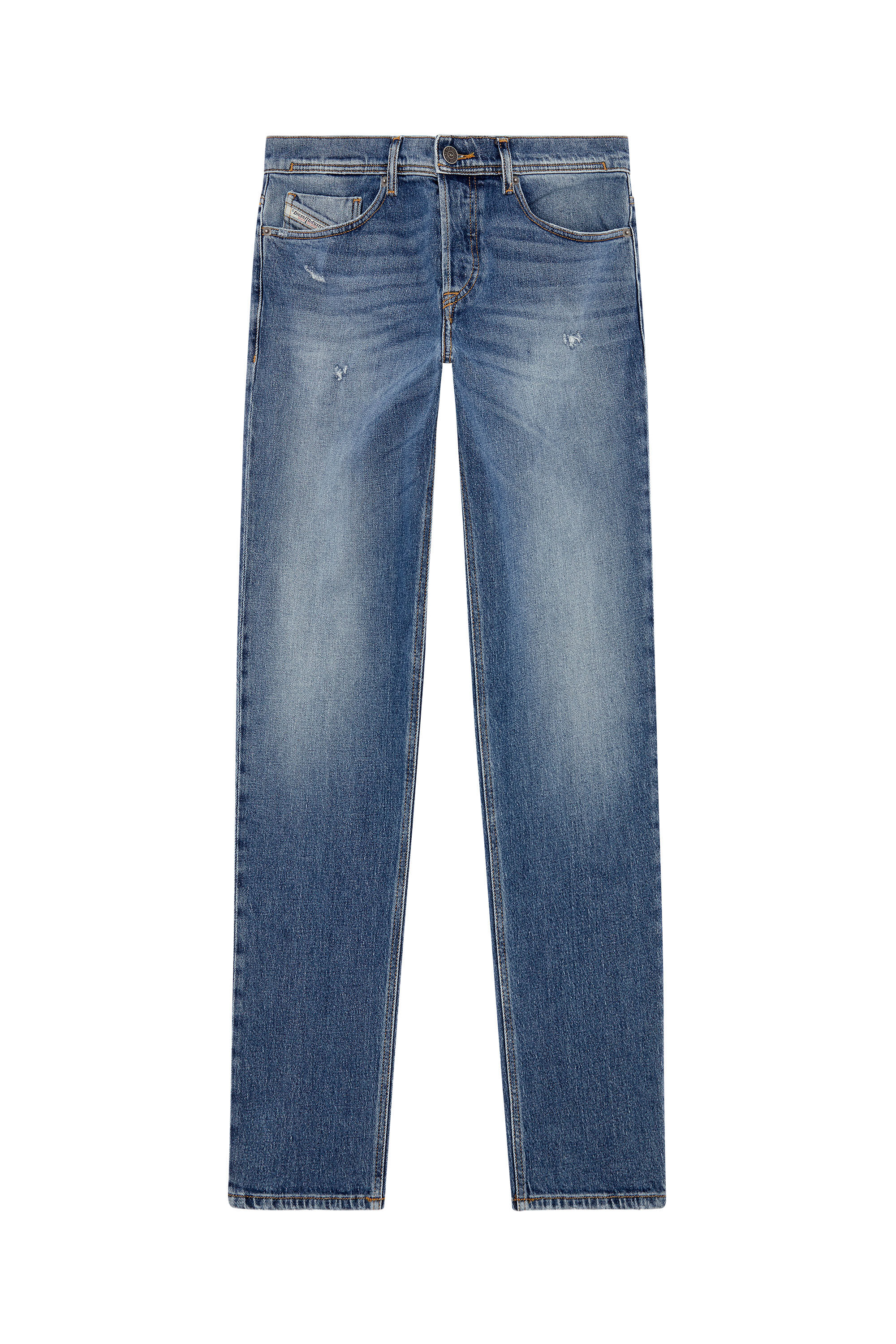 Diesel - Man Tapered Jeans 2023 D-Finitive 09I16, Medium blue - Image 2