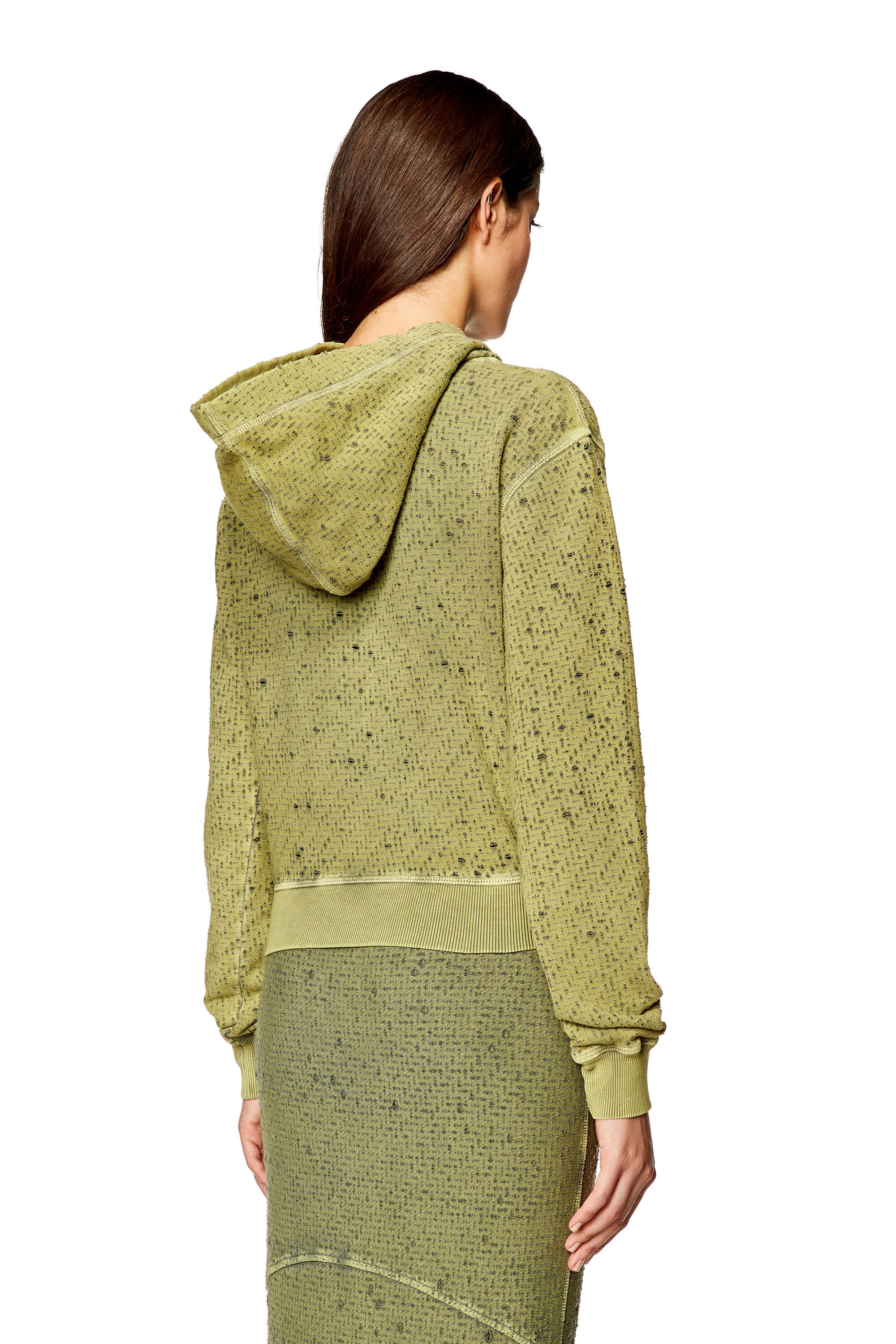 Diesel green hoodie hotsell