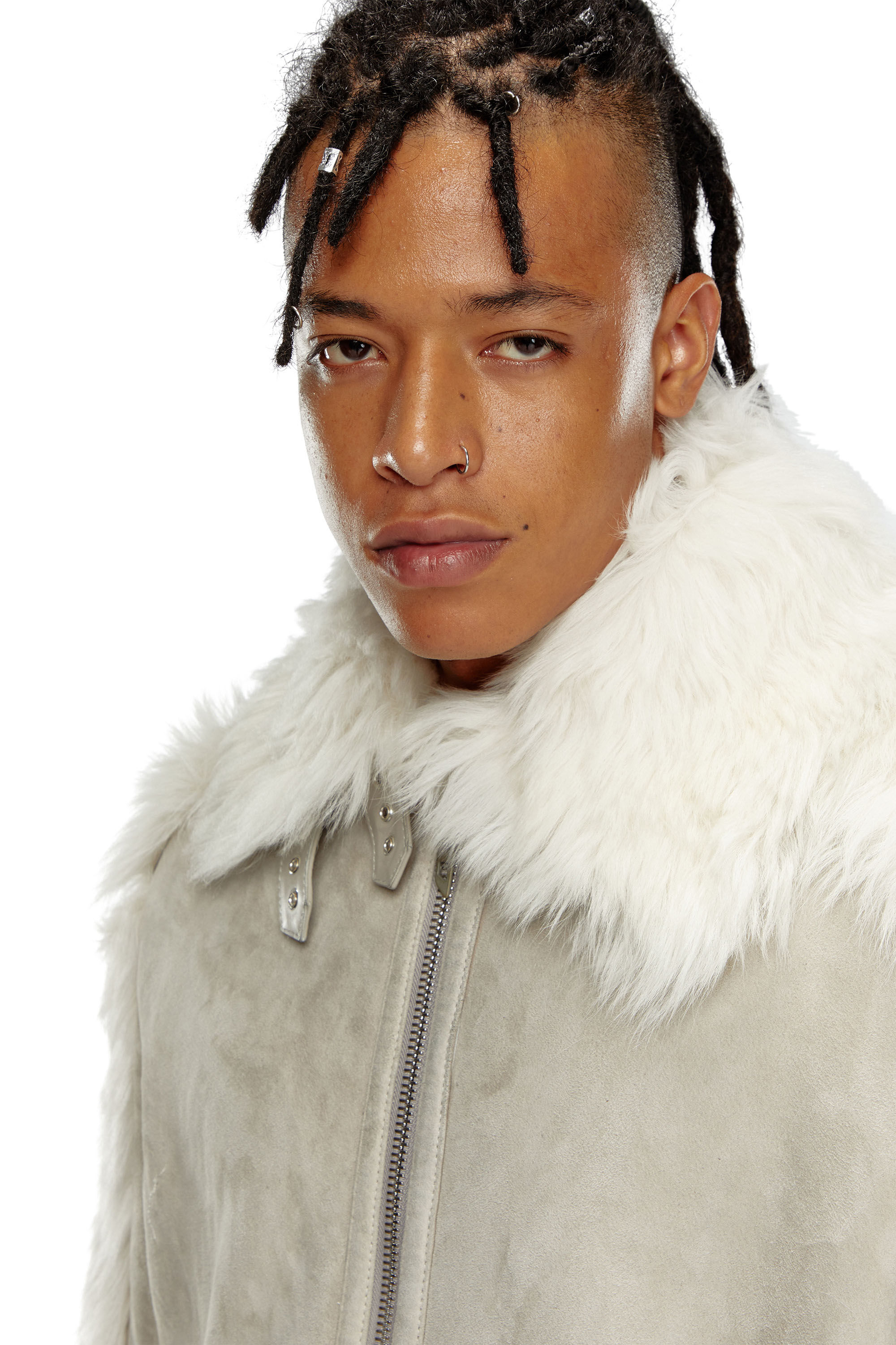 DIESEL S~M相当 sheepskin 定価約 ¥110.000-