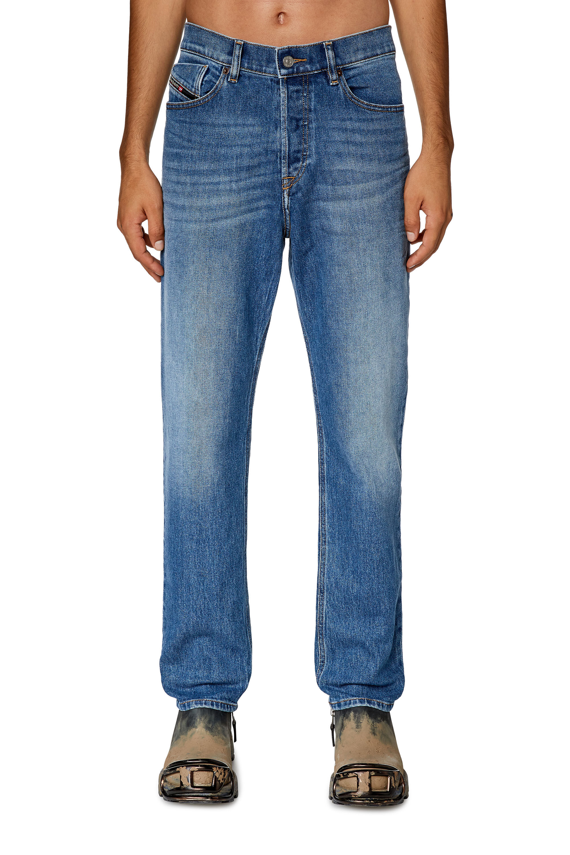 Men's Tapered Jeans | Medium blue | Diesel 2005 D-Fining