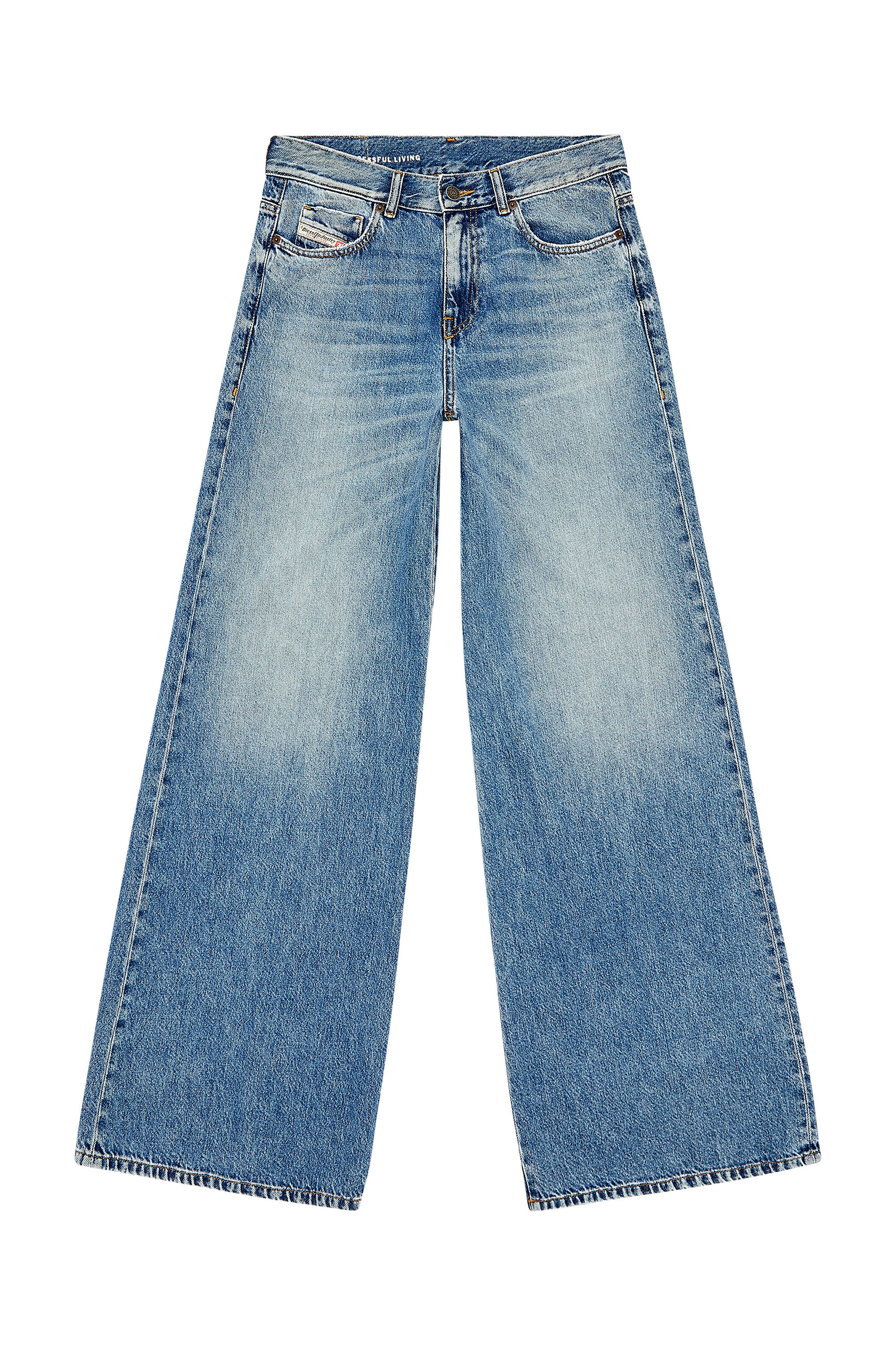 Women's Flare and Bootcut Jeans | Medium blue | Diesel 1978 D-Akemi