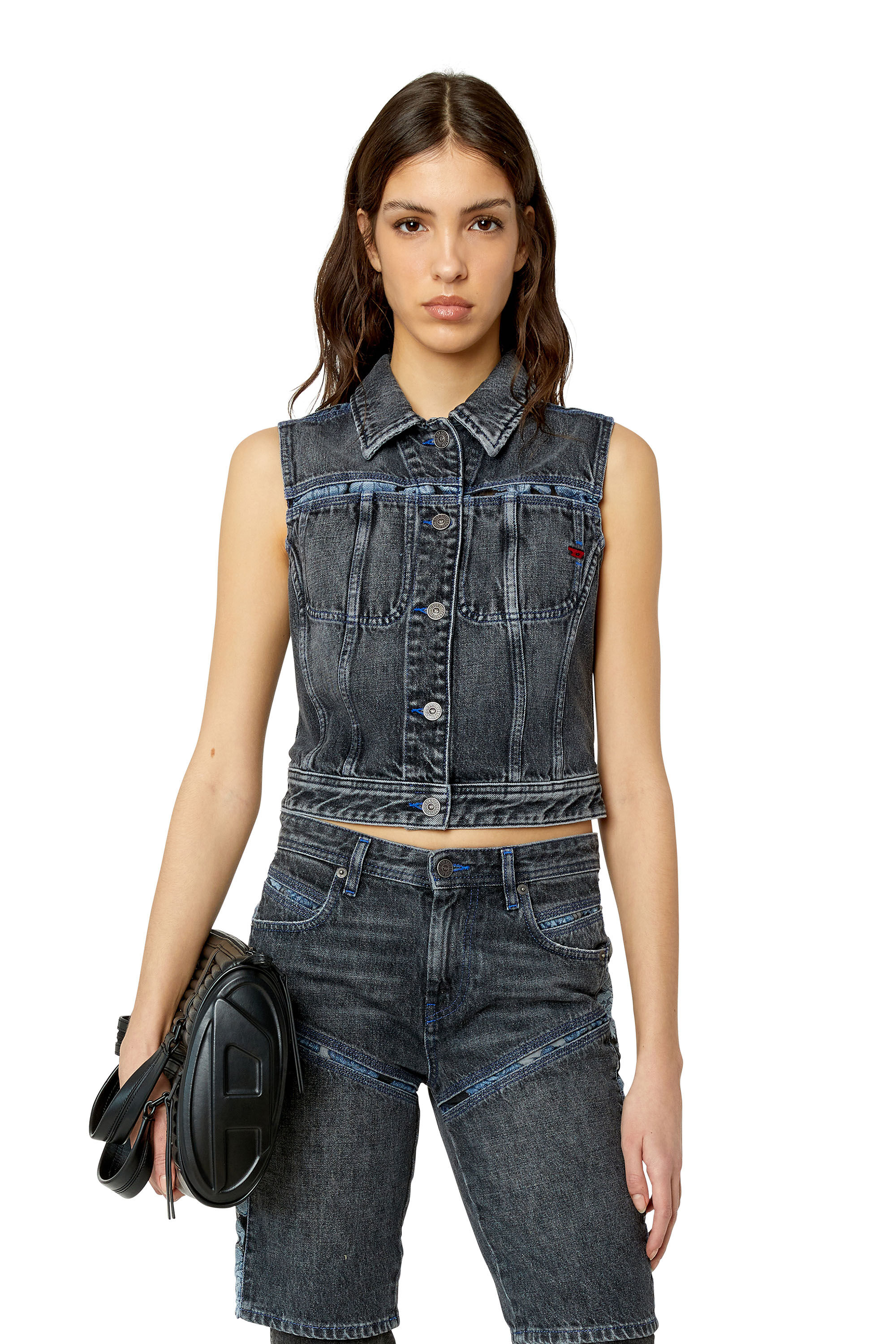 Diesel - DE-SLIMMY-SM-FSB, Black/Dark grey - Image 3