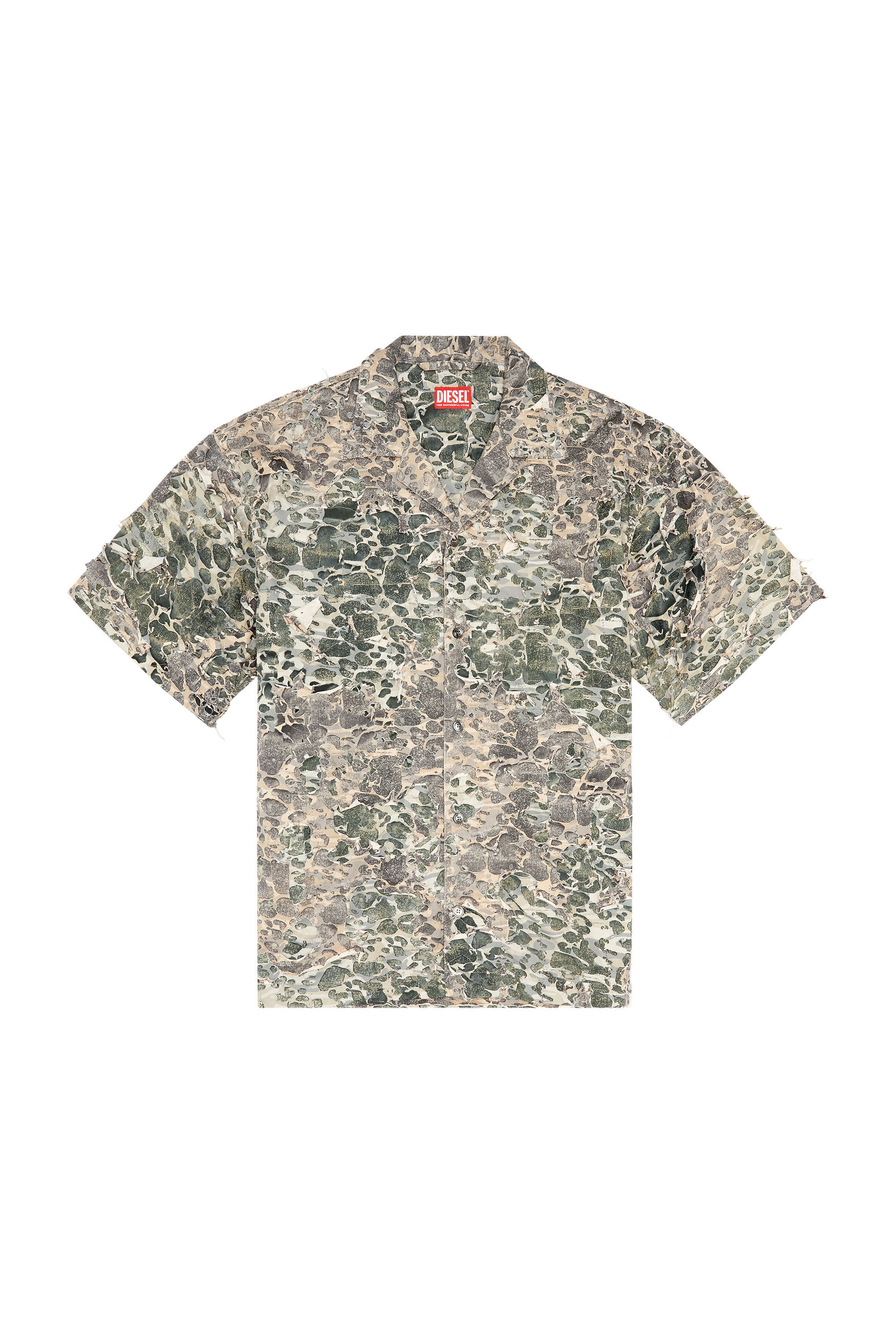 Cdg camo shirt outlet