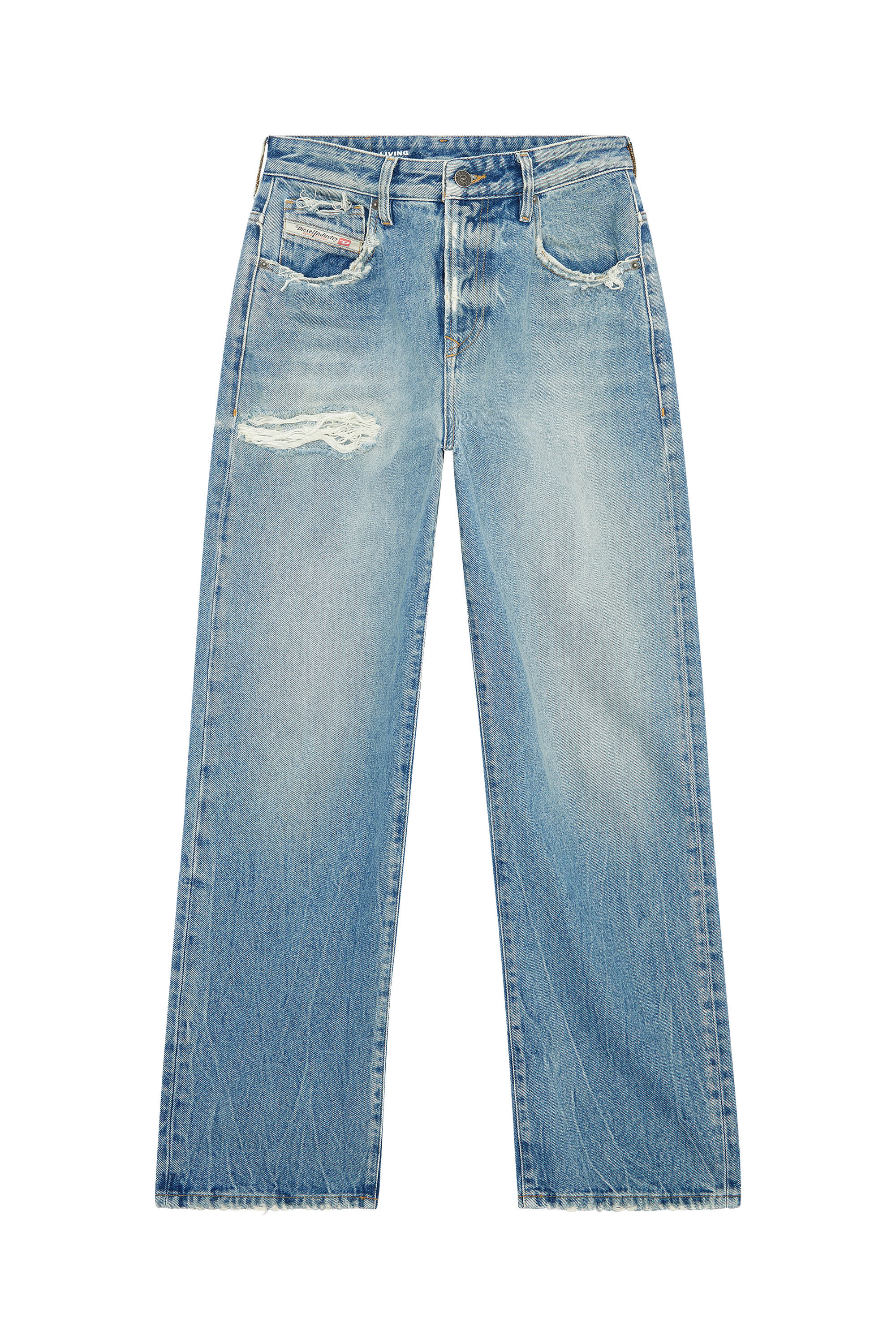Diesel - Straight Jeans 1999 D-Reggy 007N3, Medium blue - Image 2