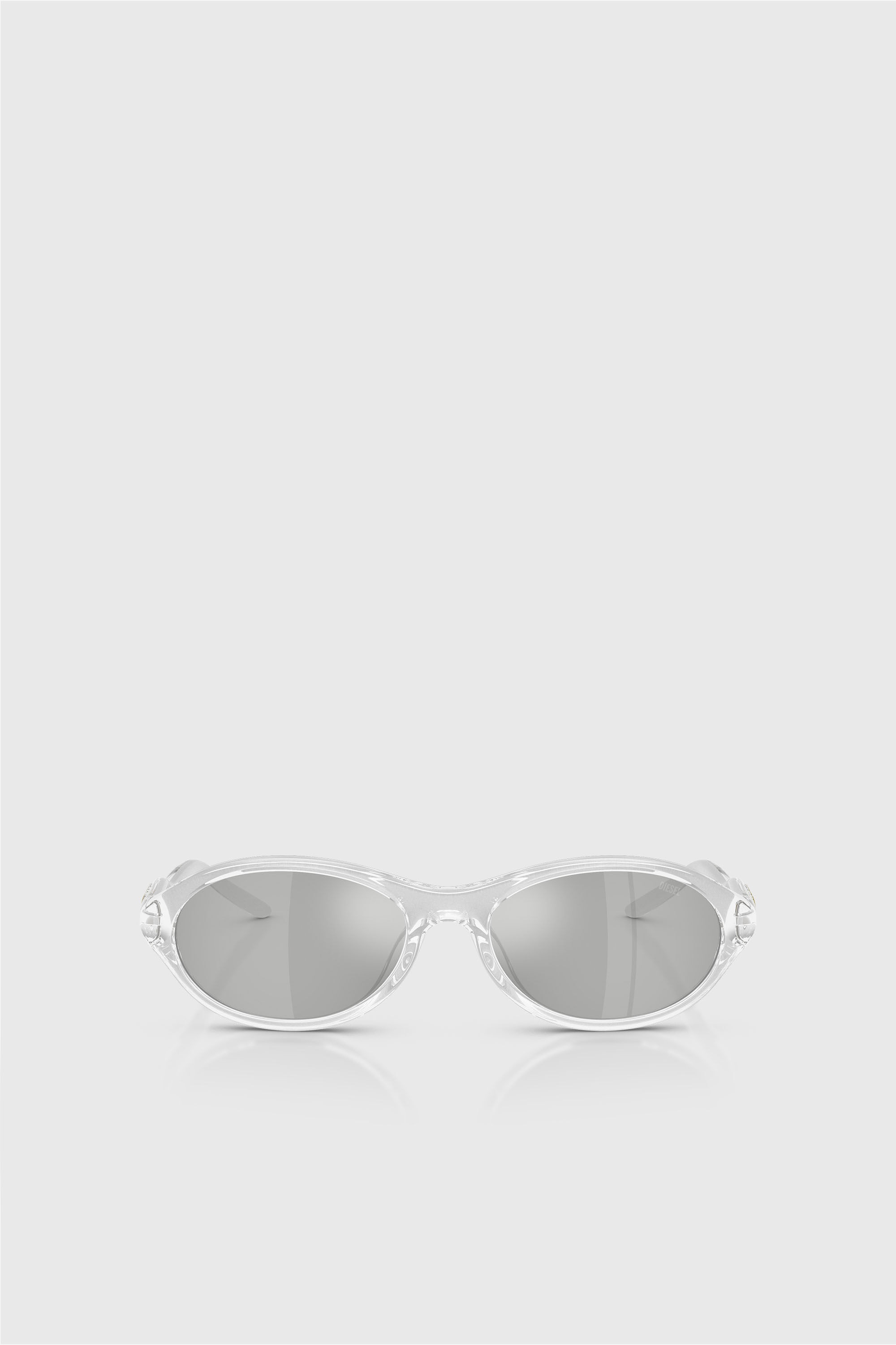 Diesel - 0DL3024U, Unisex's Oval Sunglasses in Silver - 1