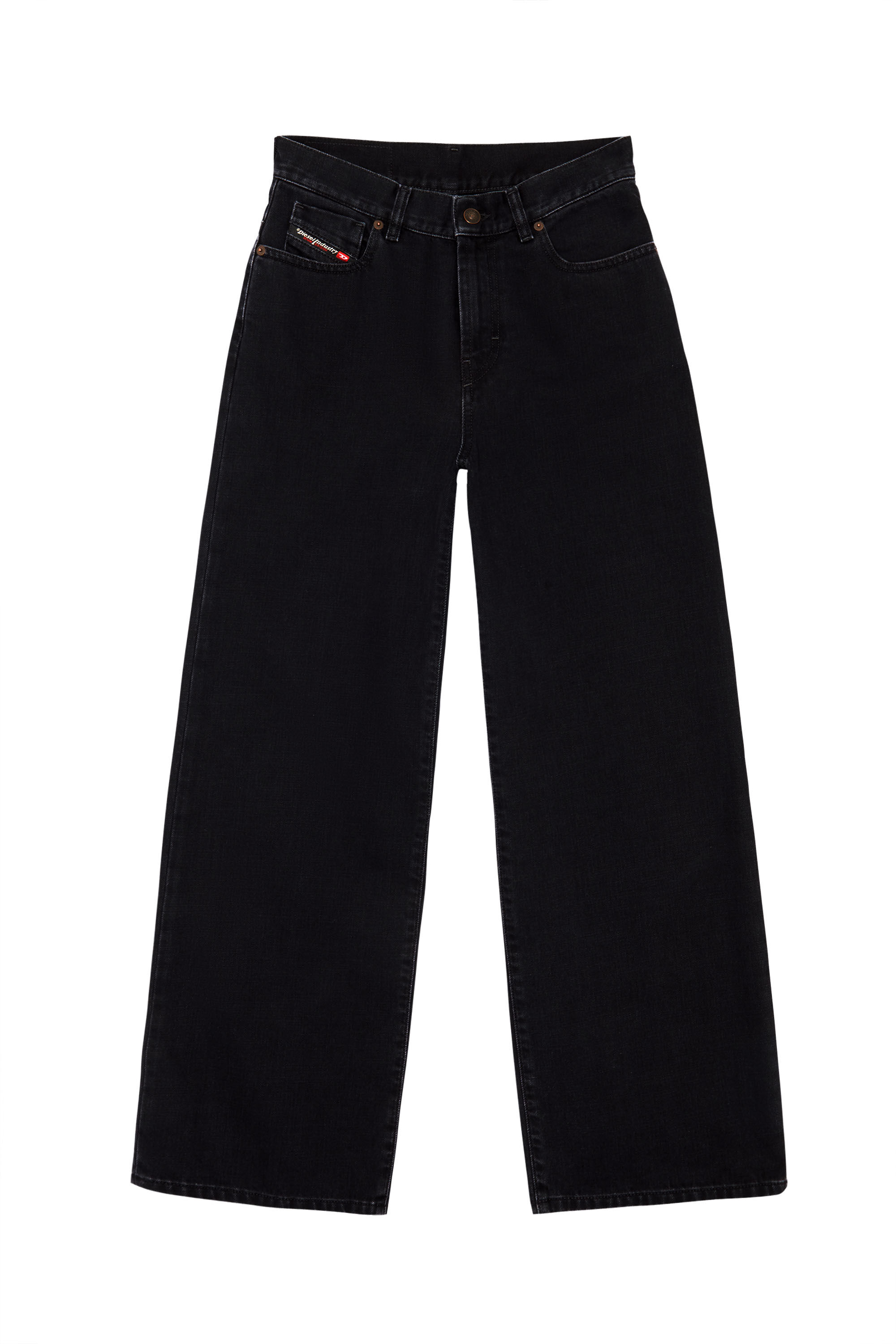 Diesel - 2000 Widee Z09RL Bootcut and Flare Jeans, Black/Dark grey - Image 2