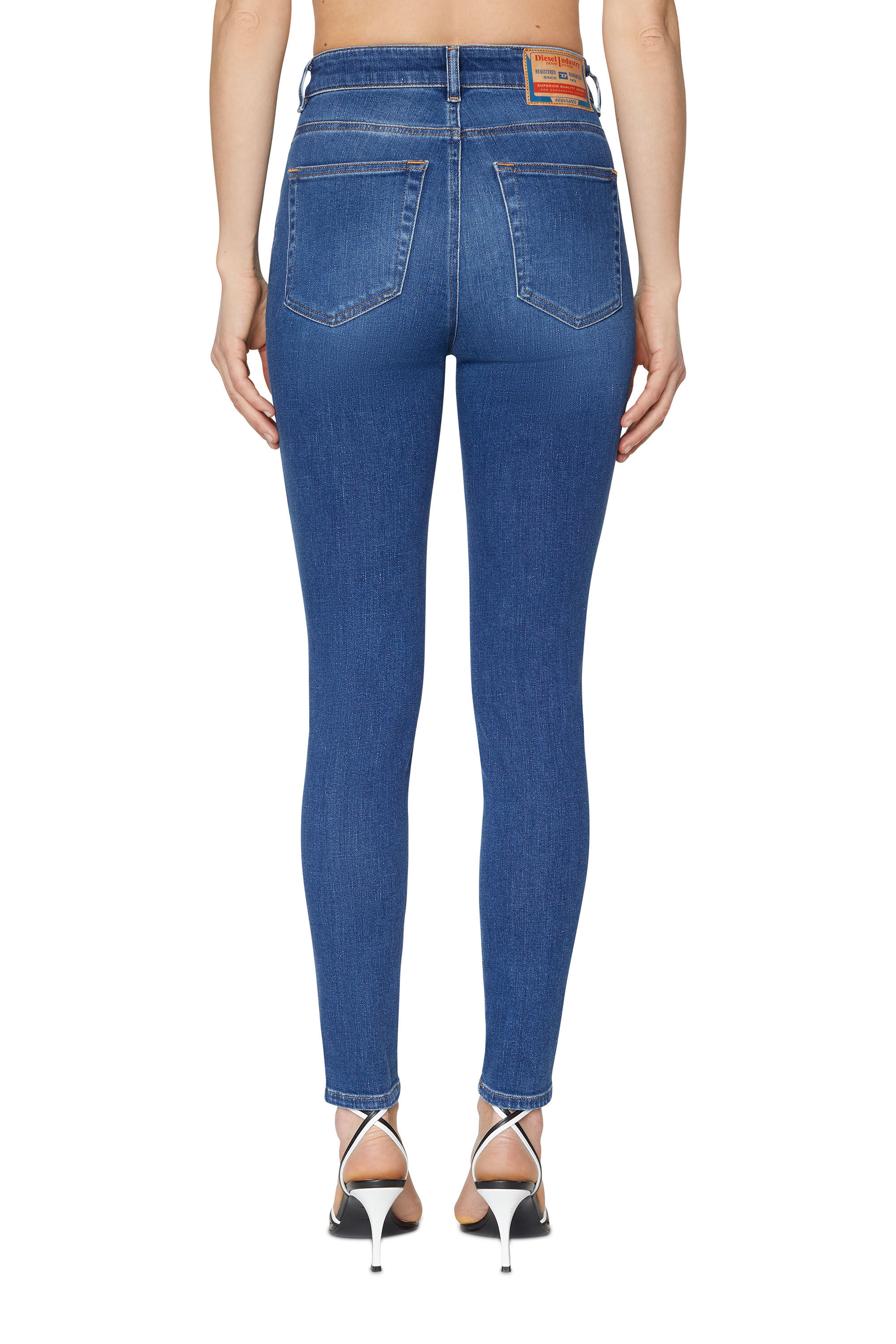 1984 SLANDY HIGH Woman Super skinny Jeans Diesel
