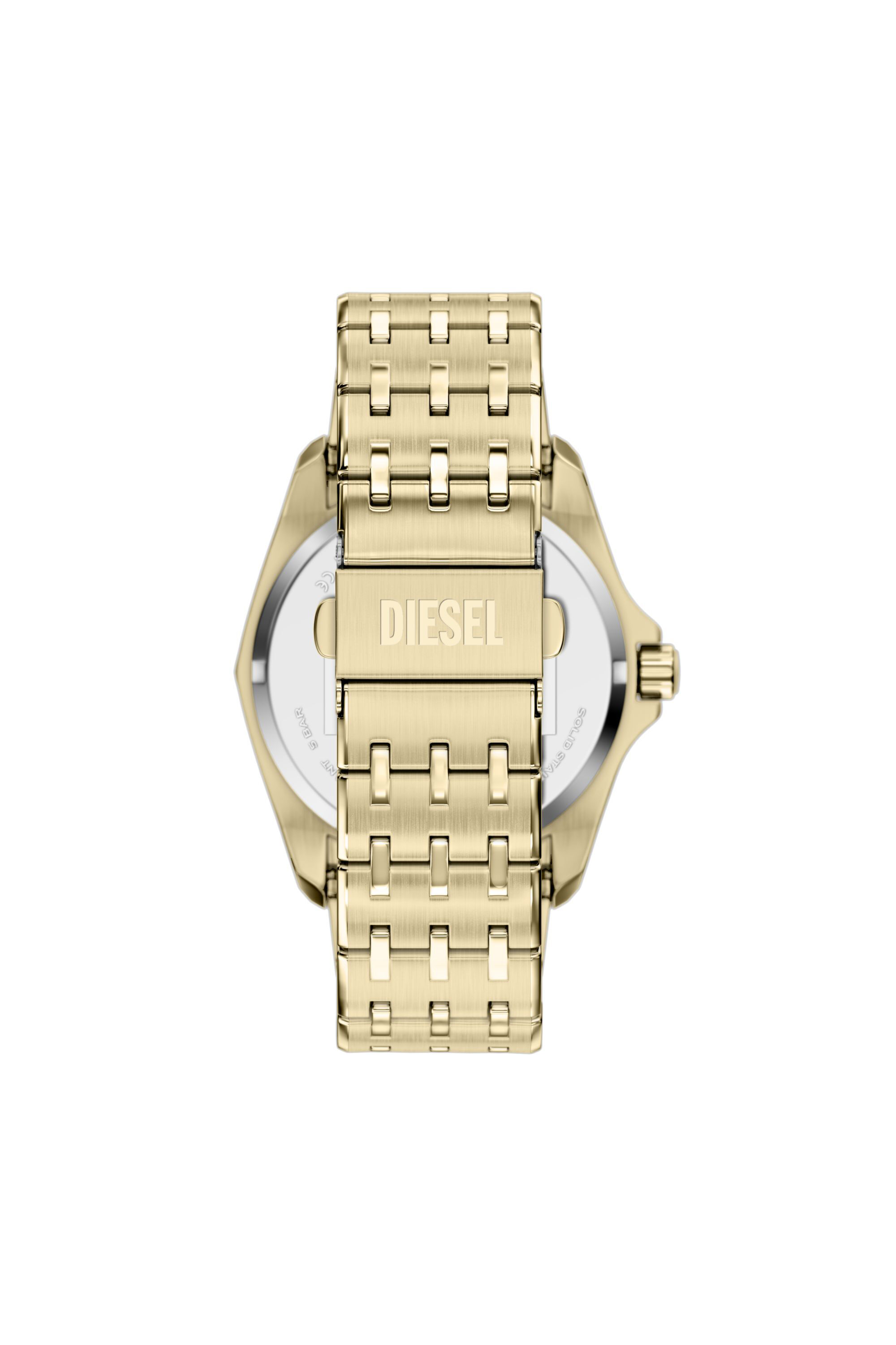 Diesel - DZ2239 WATCH, Man's Stinger gold-tone stainless steel watch in Gold - 2