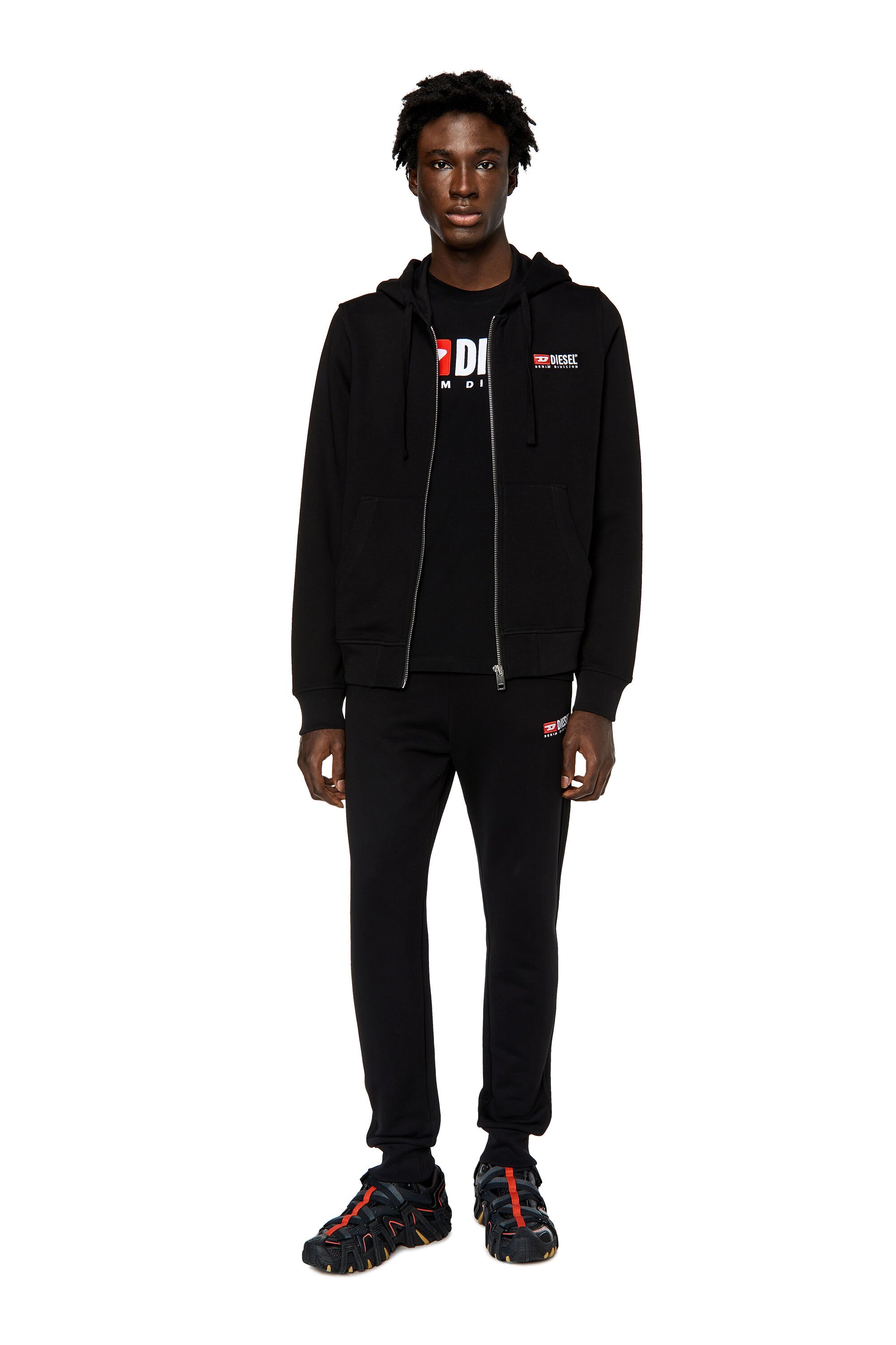 Buy H&M Relaxed Fit Zip-top sweatshirt in Black Dark 2024 Online