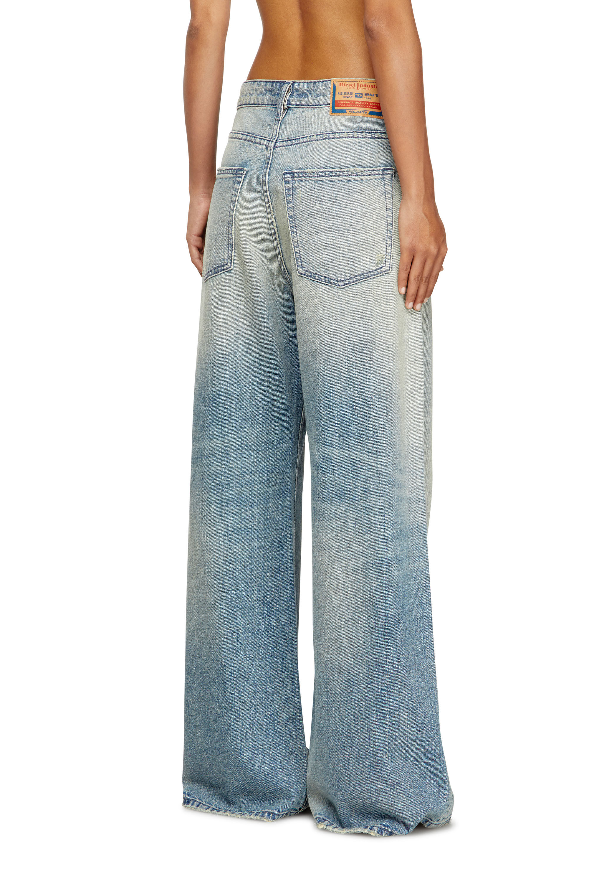 Women's Relaxed Jeans | Light Blue | Diesel 1996 D-Sire