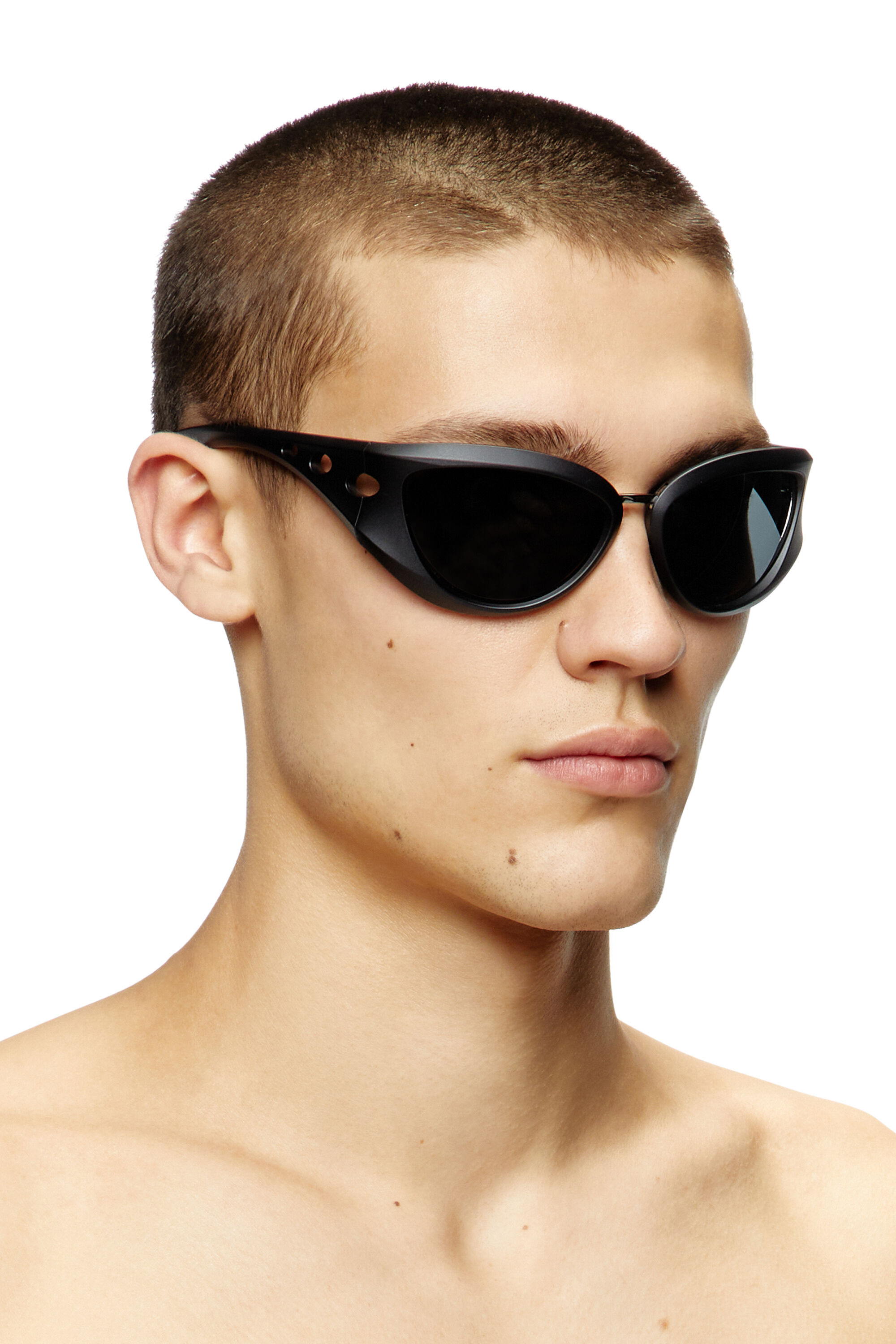 Women's Cat-eye style sunglasses | Black | Diesel