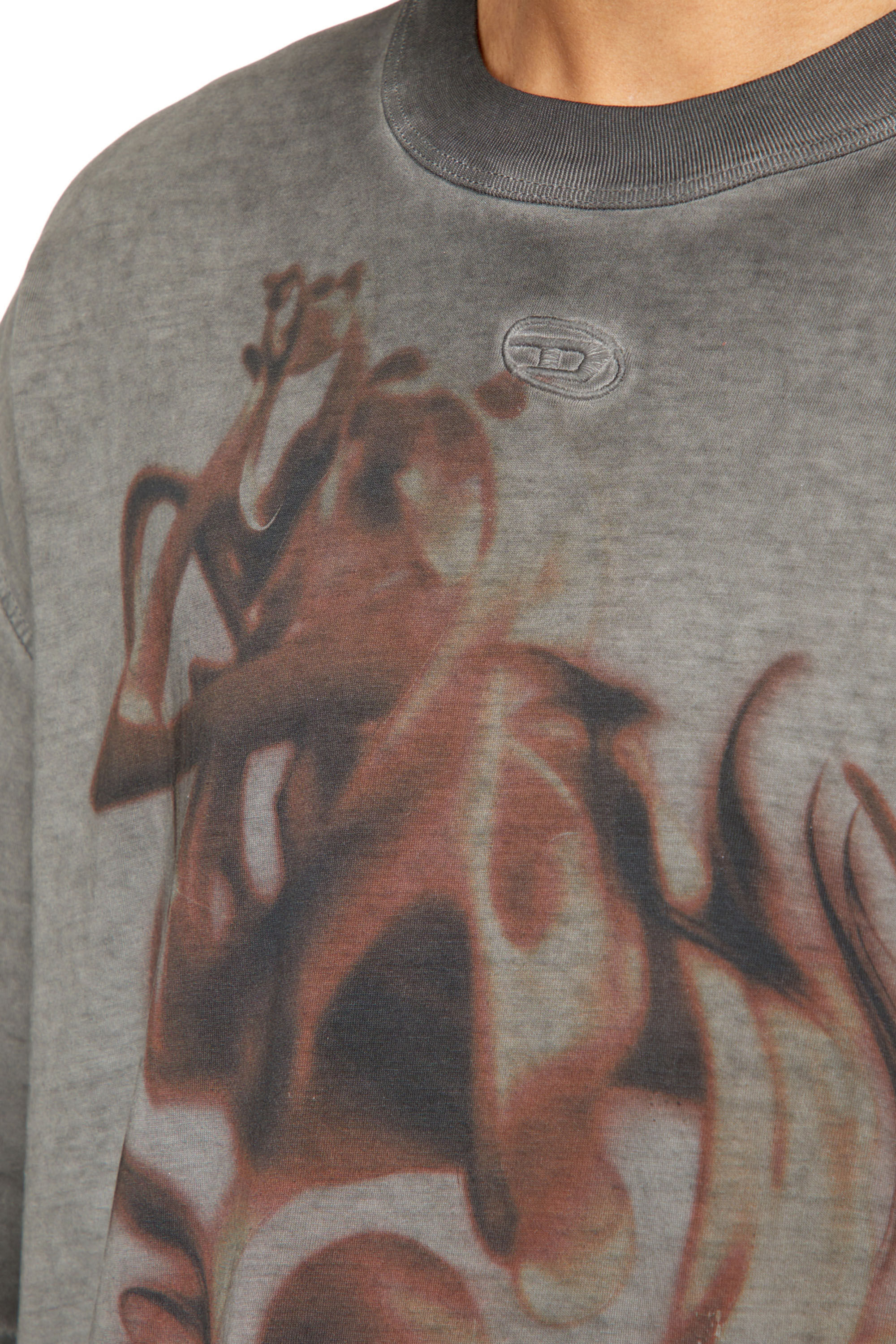 Diesel - T-WASH-H5, Black - Image 6