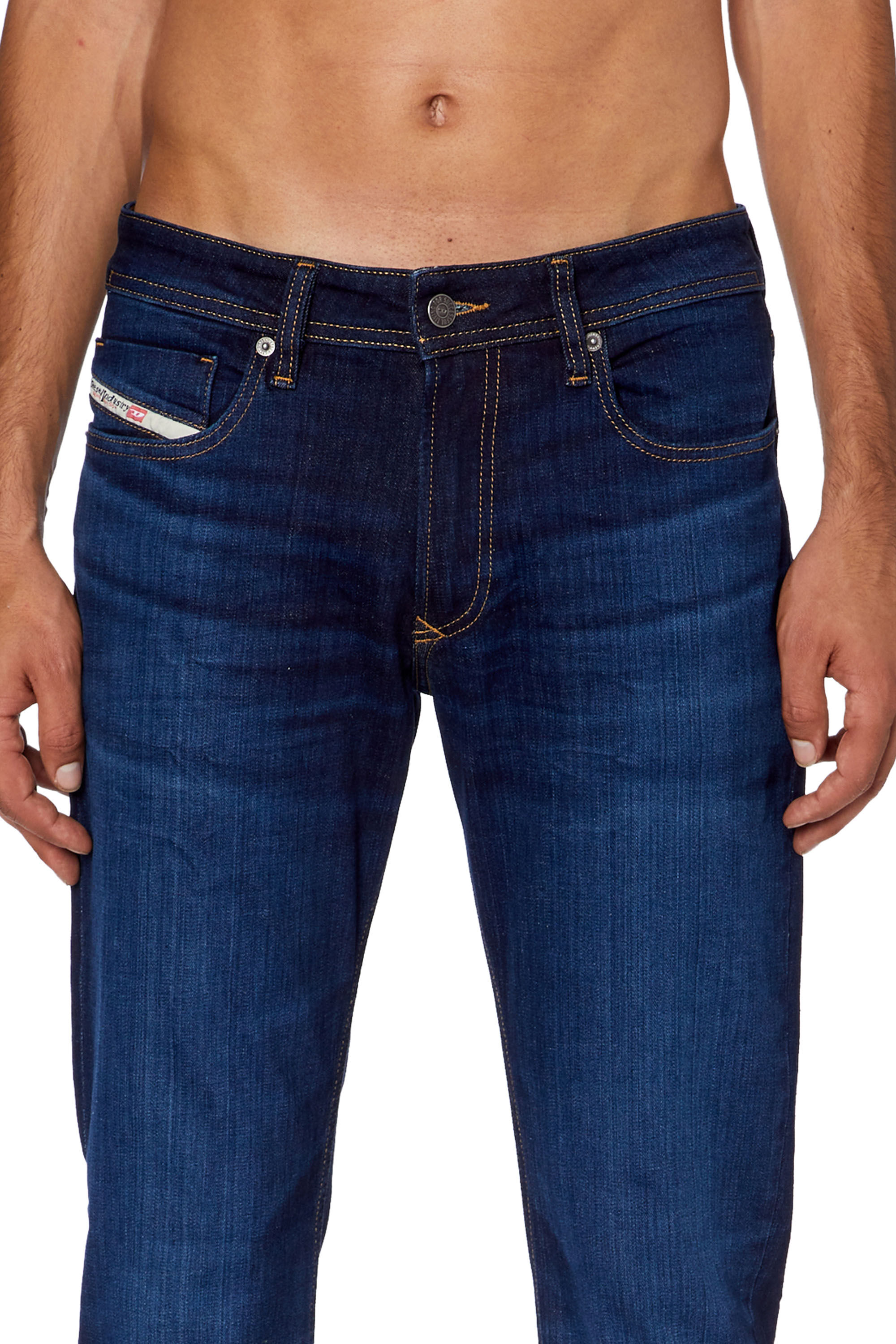 Men s Skinny Jeans Dark blue Diesel 1979 Sleenker