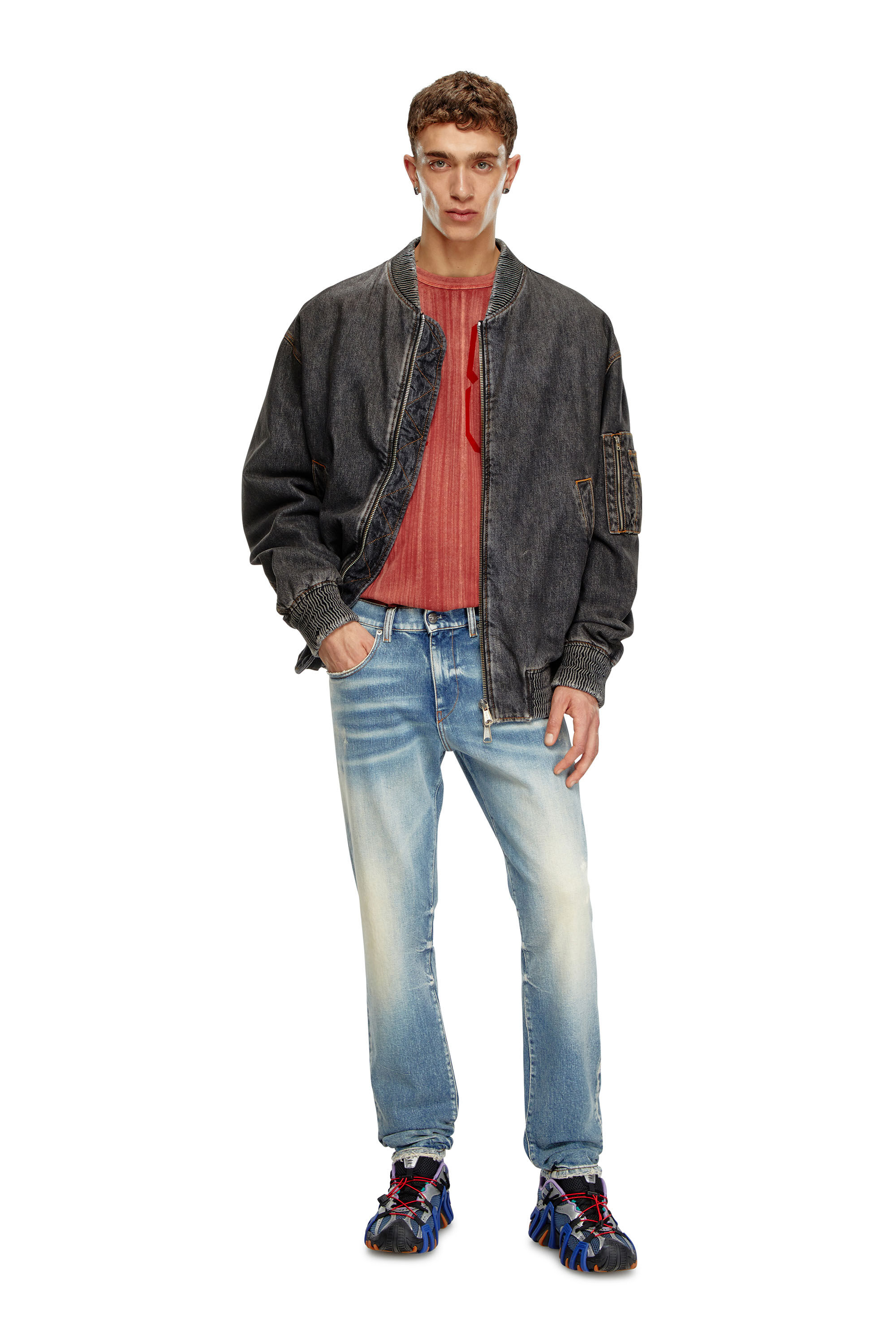 Men s Slim Jeans Medium blue Diesel 2019 D Strukt