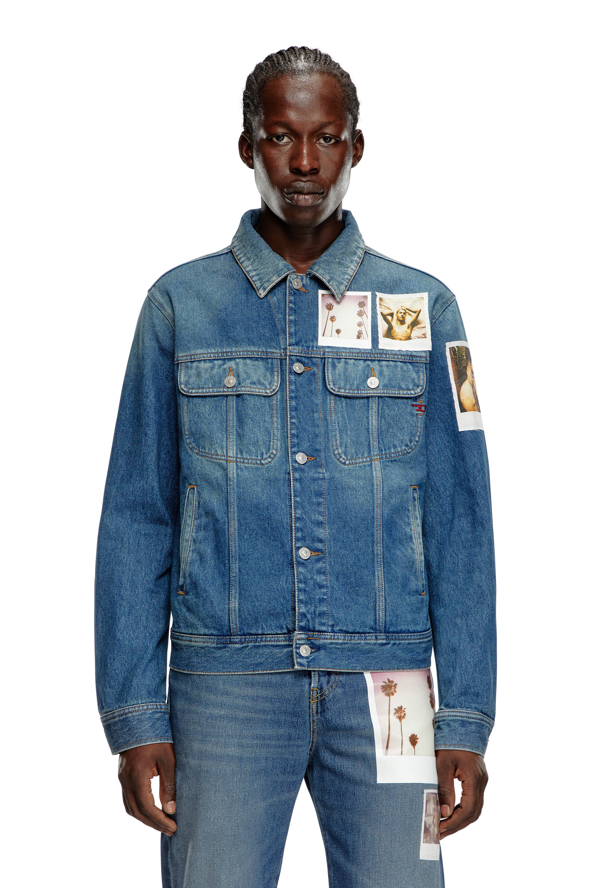 Polaroid jacket top