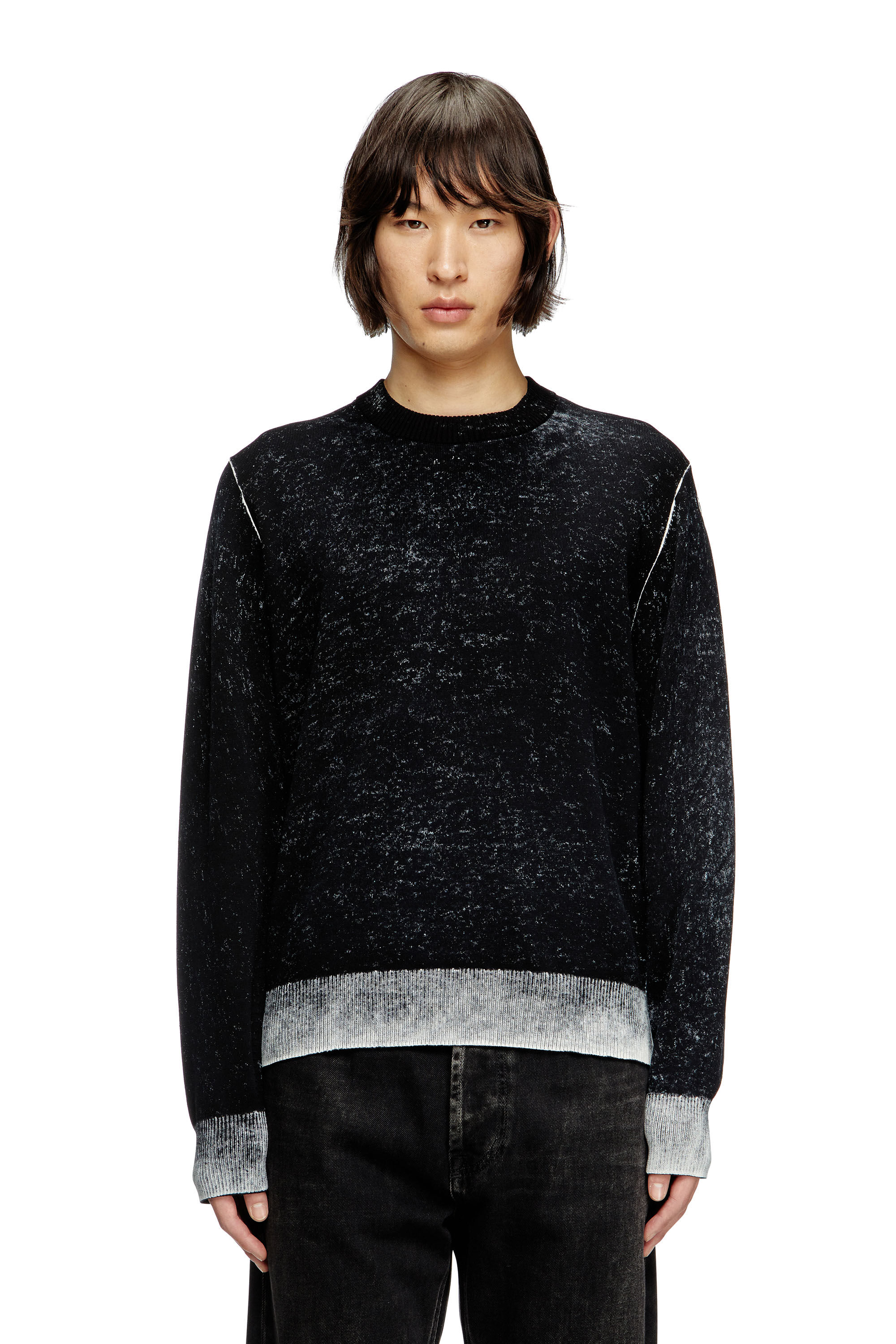 Black cotton jumper store