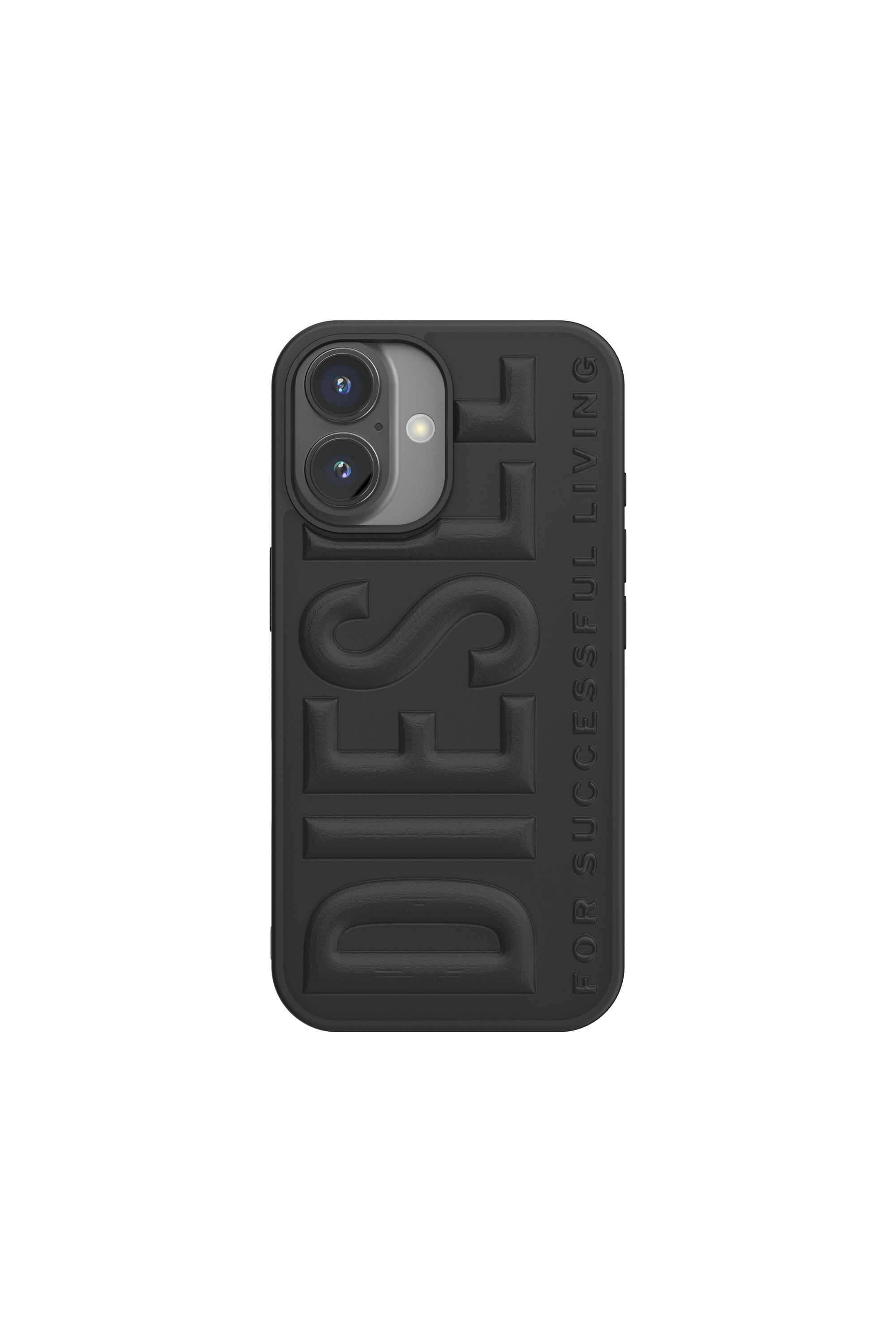 Women's 3D Biscotto Case for iP 16 | Black | Diesel