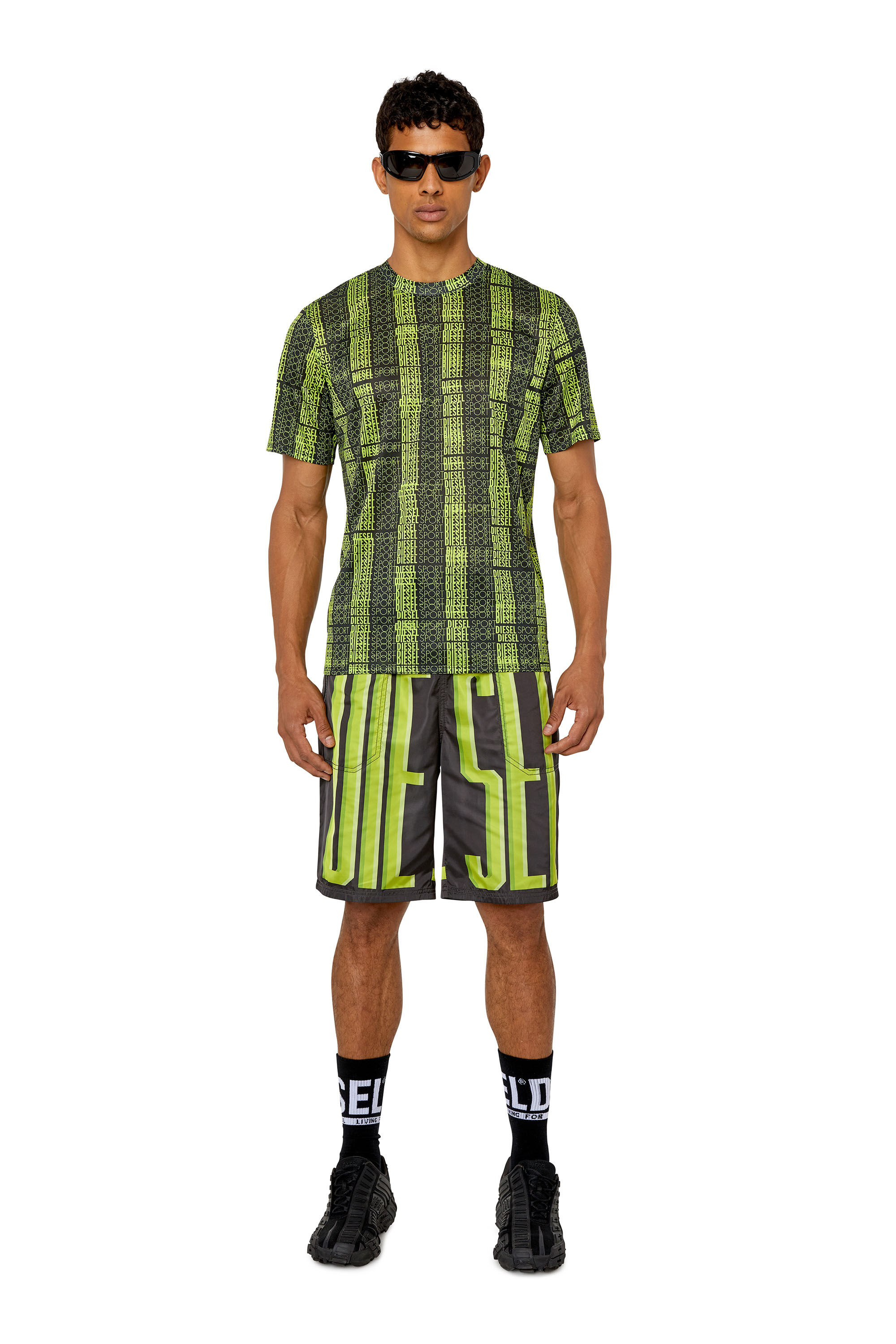 Diesel - AMTEE-LANDON-HT27, Olive Green - Image 1